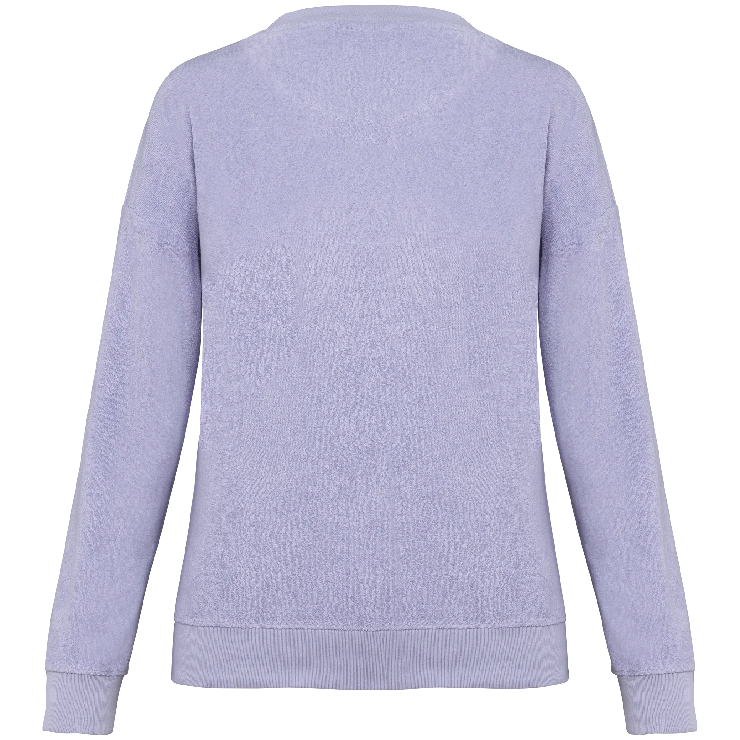 Sudadera ecorresponsable de rizo mujer