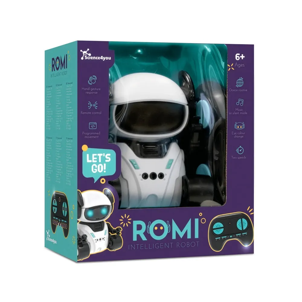 ROMI INTELLIGENT ROBOT. Juguete educativo para niños