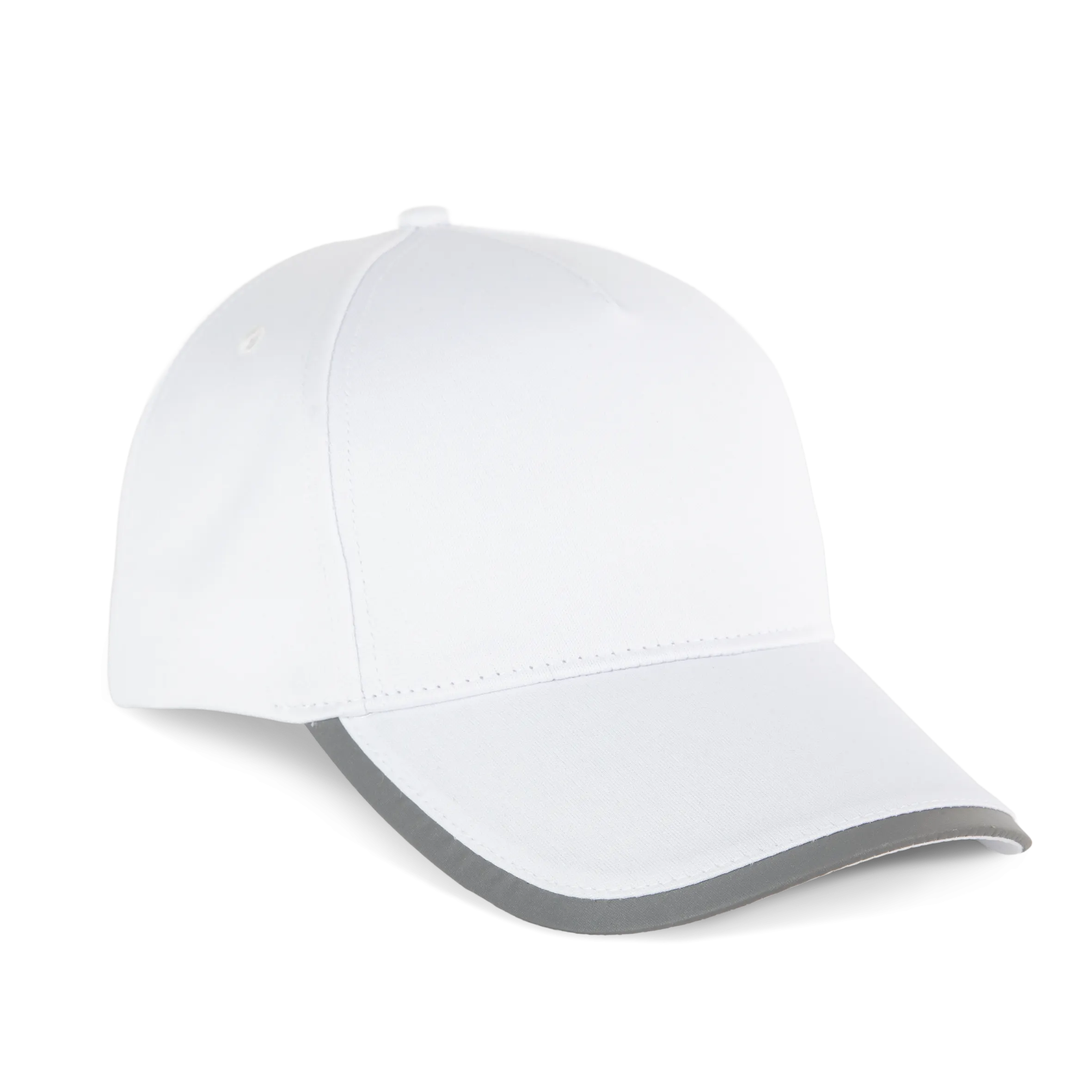 Gorra de 5 paneles de poliéster