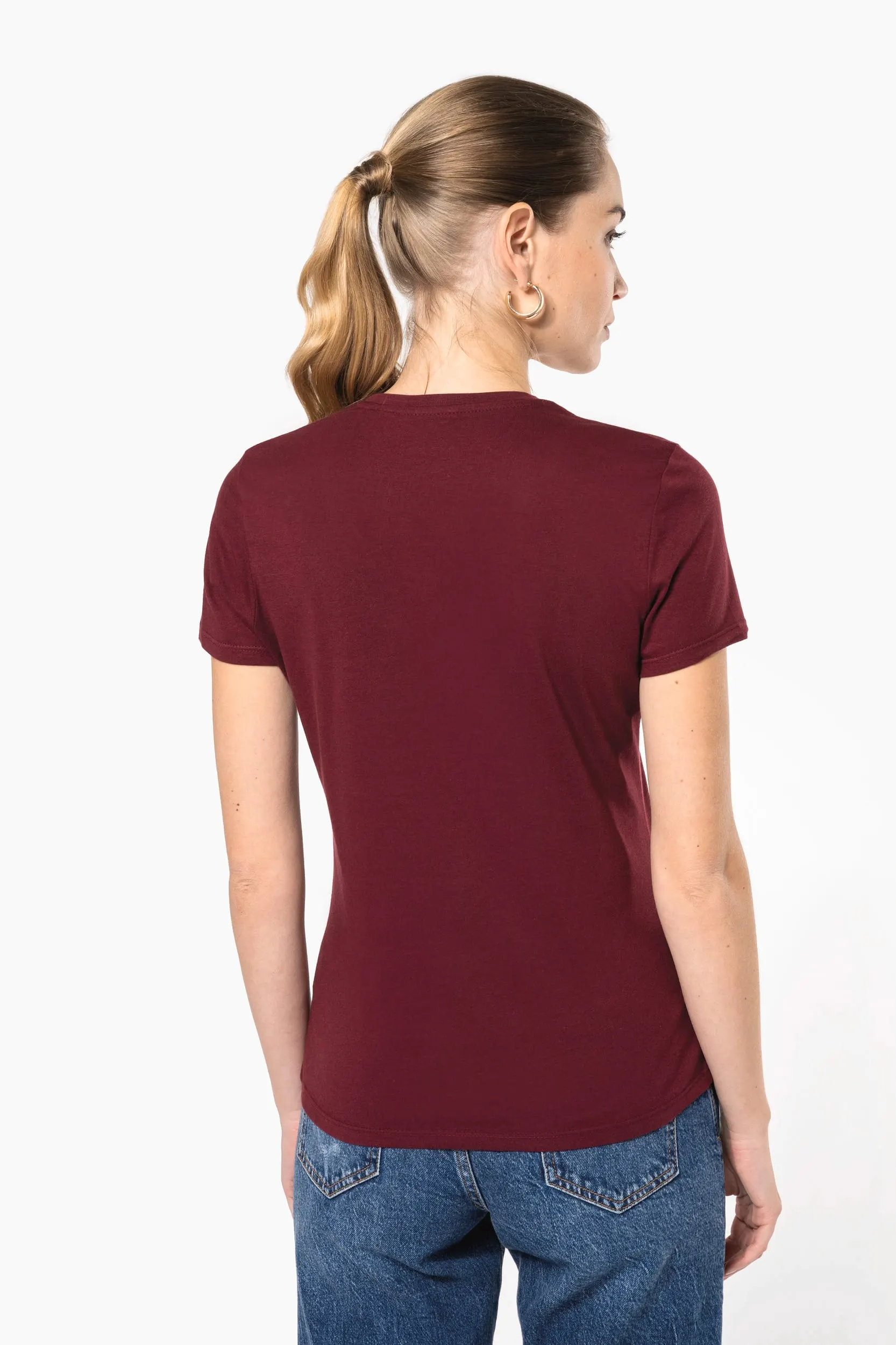 Camiseta BIO150 cuello de pico mujer