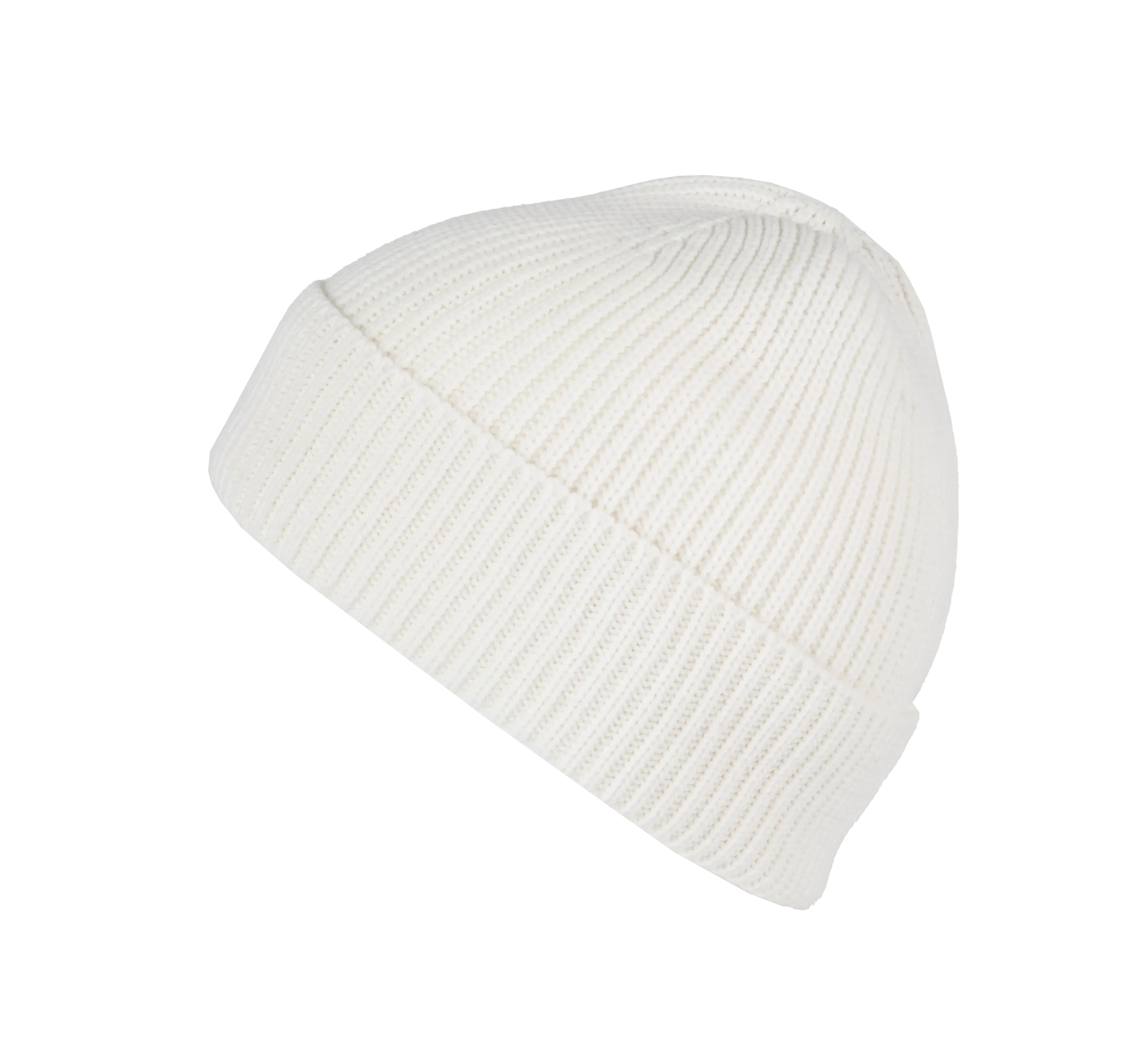 Gorro de canalé con dobladillo