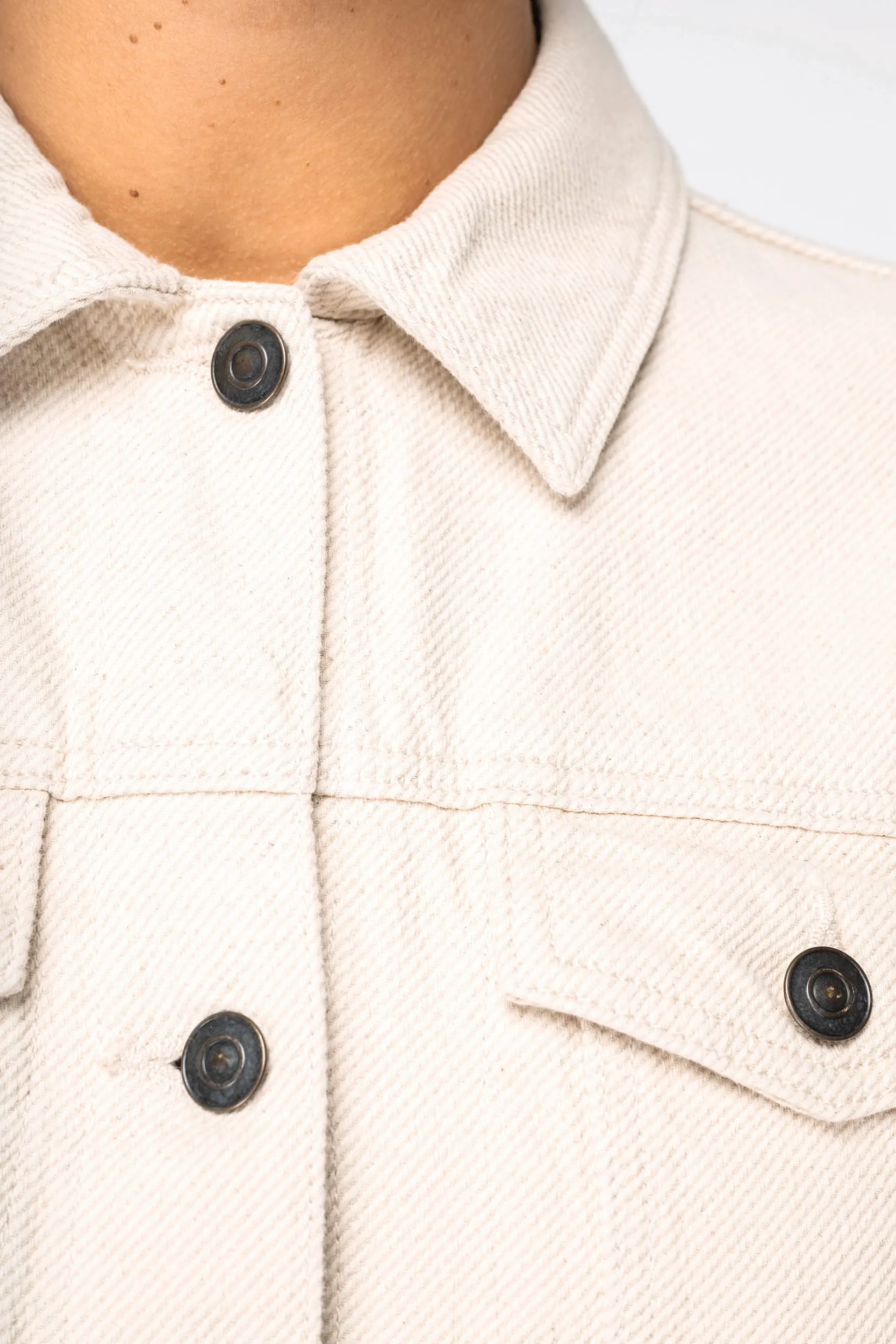 Chaqueta ecorresponsable de cáñamo mujer