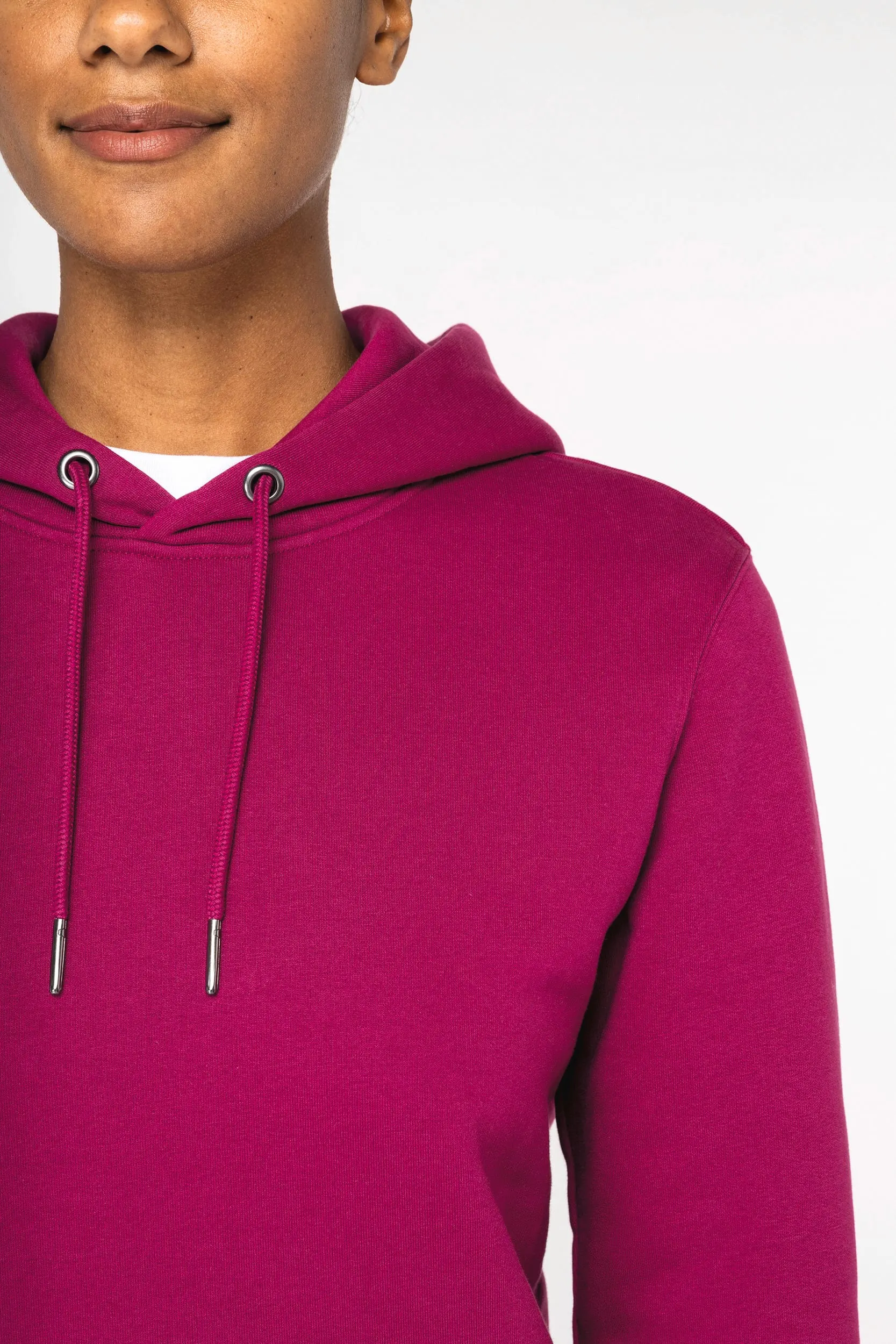 Sudadera ecorresponsable con capucha unisex