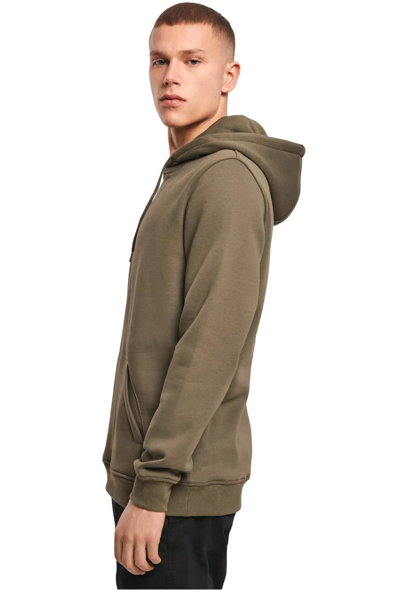 Sudadera con capucha de tejido grueso