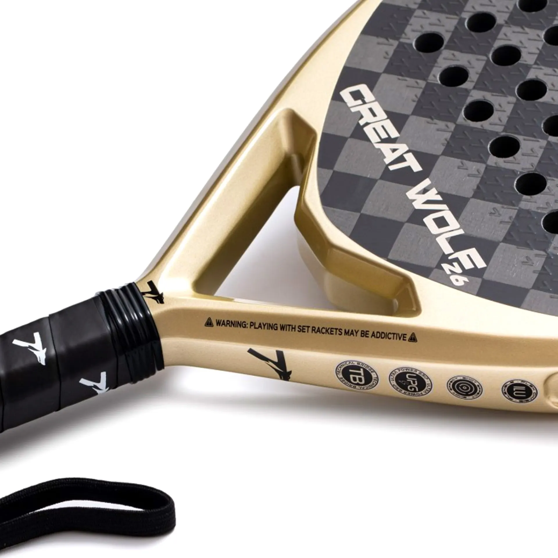 PALA DE PÁDEL SET GREAT WOLF