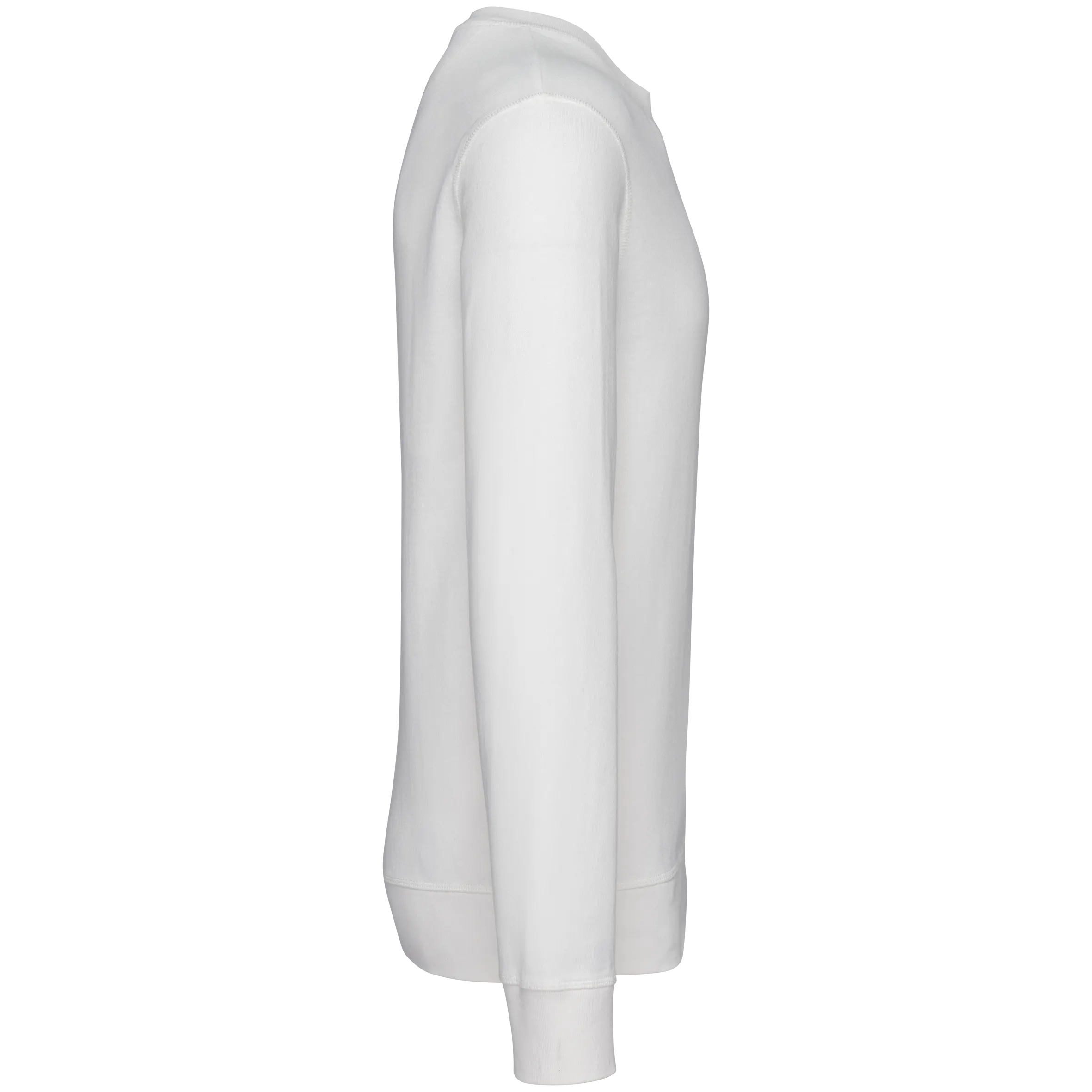 Sudadera ecorresponsable de cuello redondo French Terry unisex