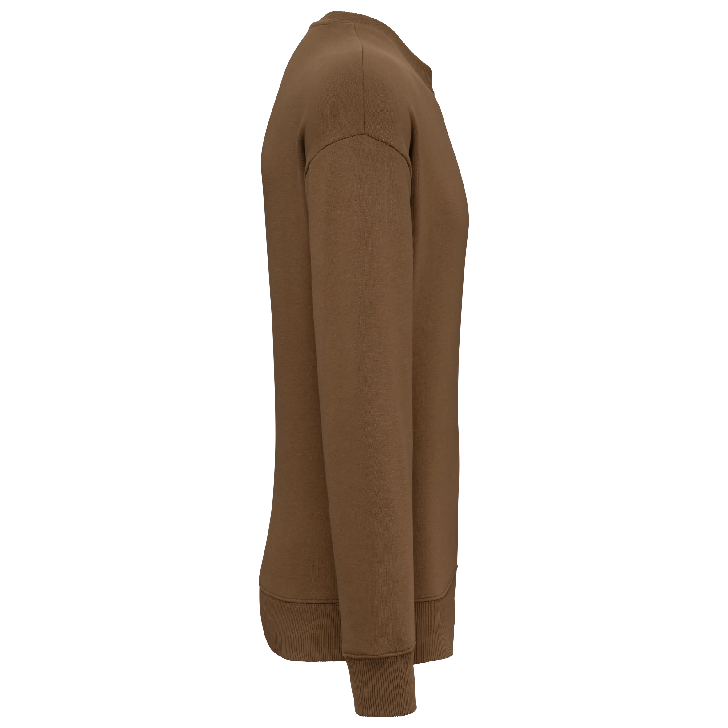 Sudadera ecorresponsable cuello redondo oversize unisex