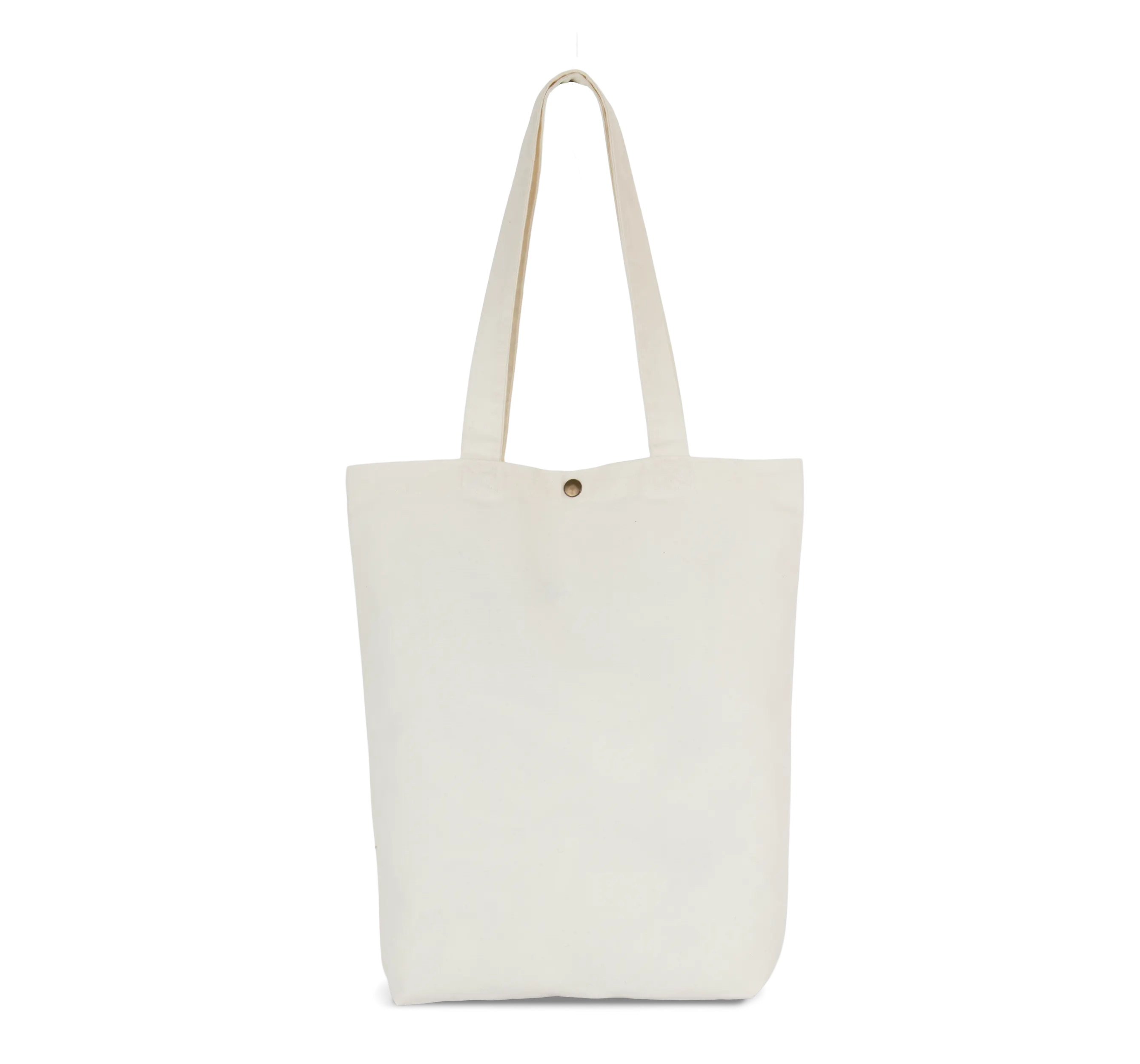 Bolsa shopper de algodón efecto lavado