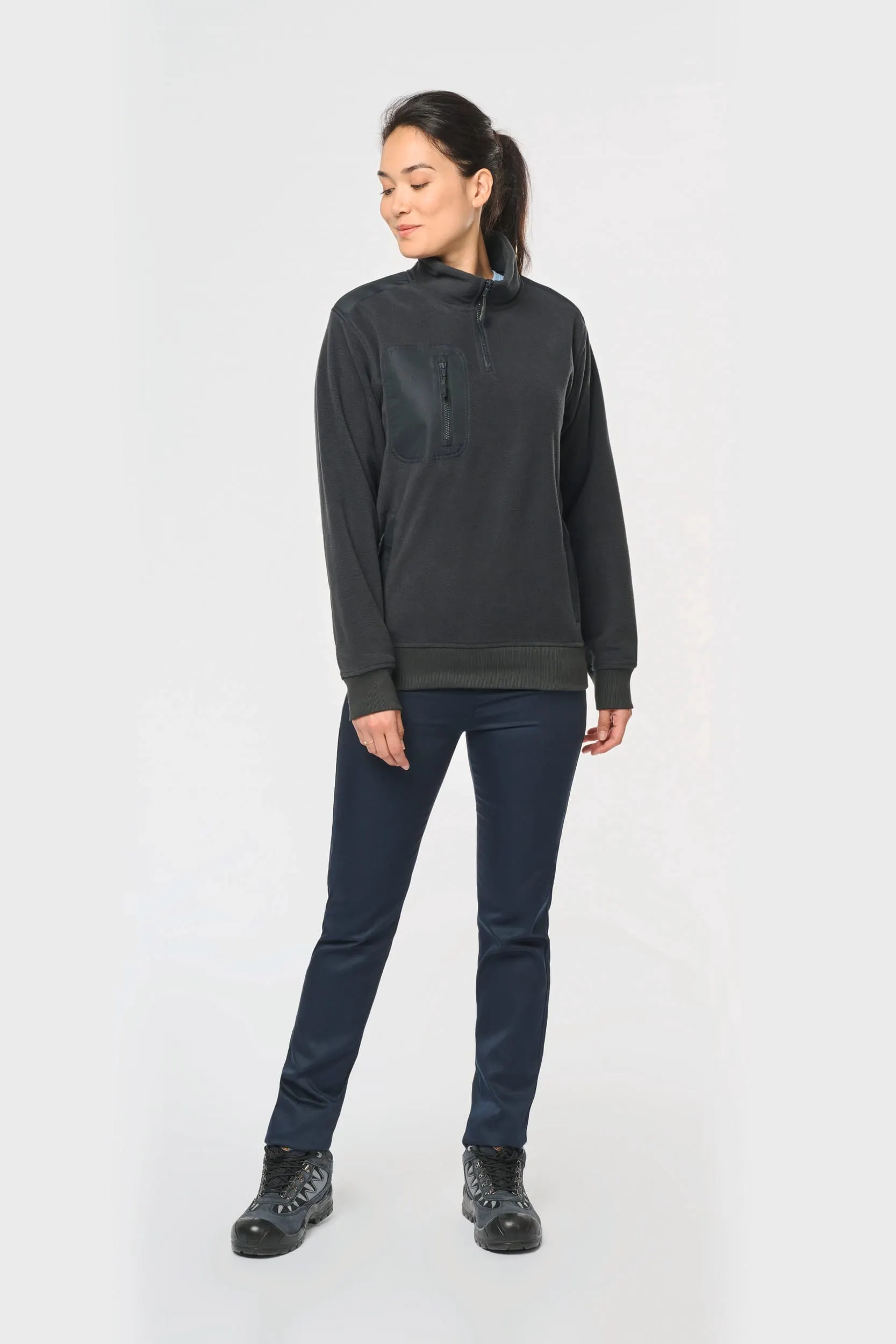 Polar 1/4 cremallera ecorresponsable unisex