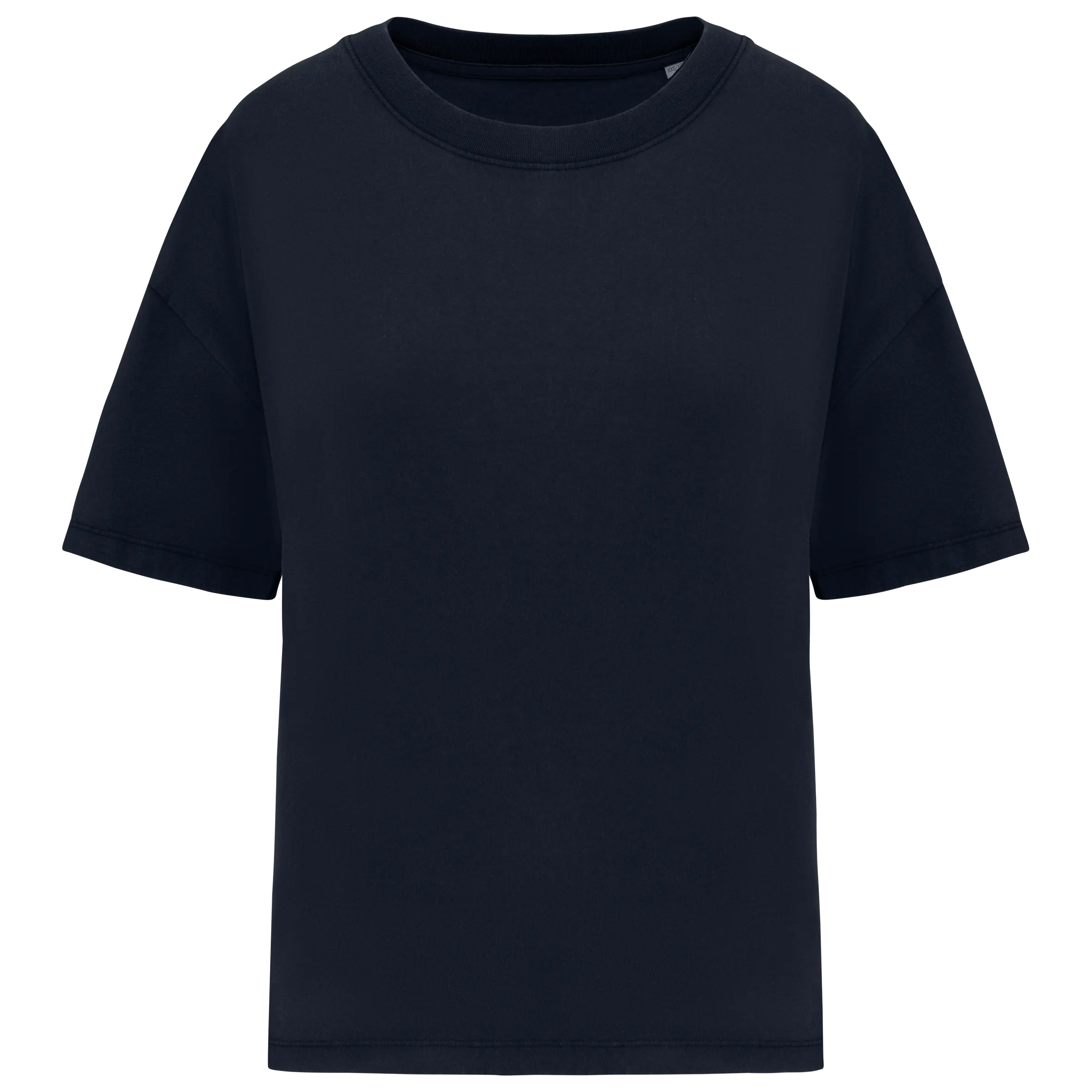 Camiseta ecorrersponsable oversize efecto lavado mujer