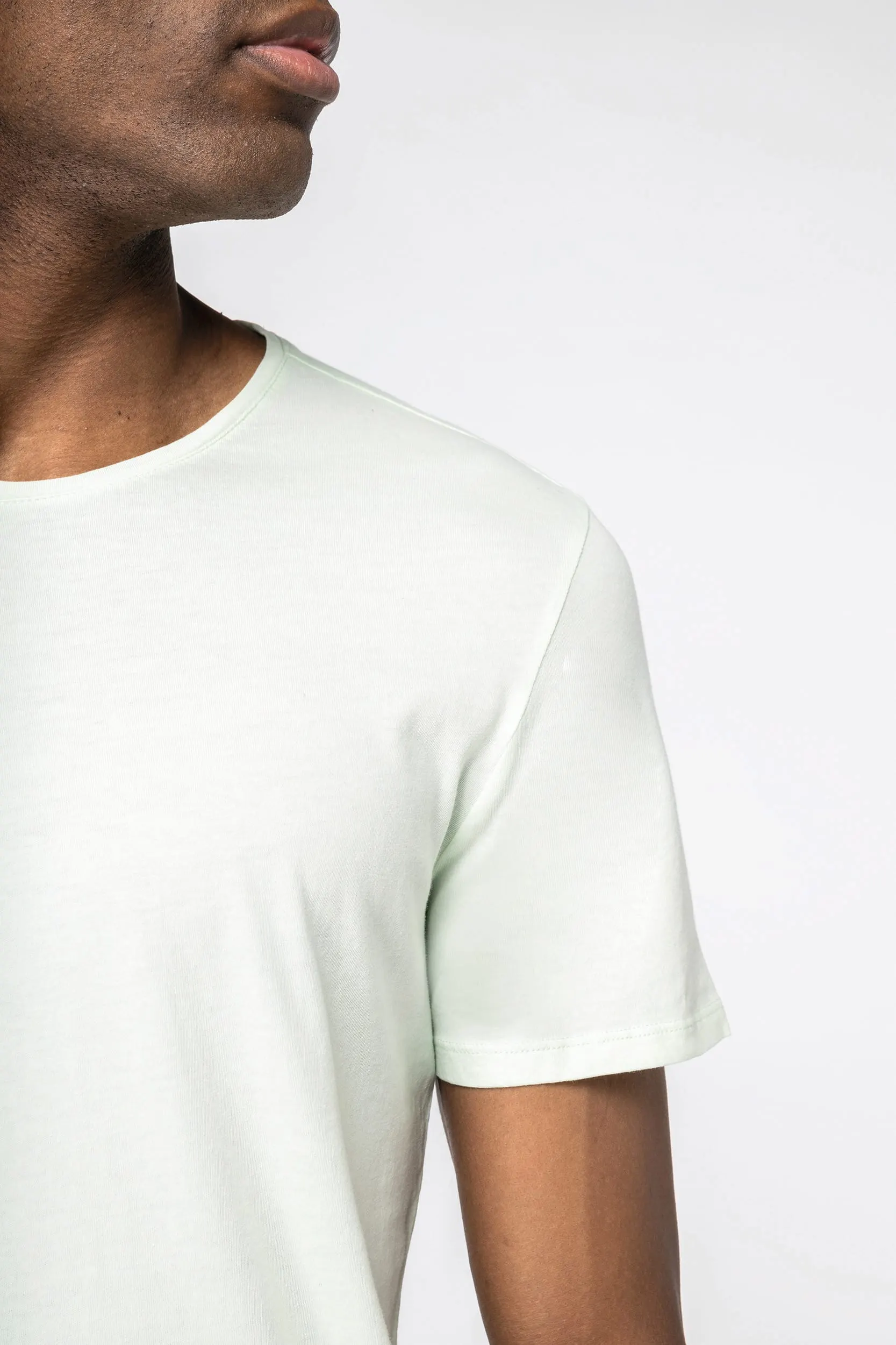 Camiseta ecorresponsable efecto lavado unisex