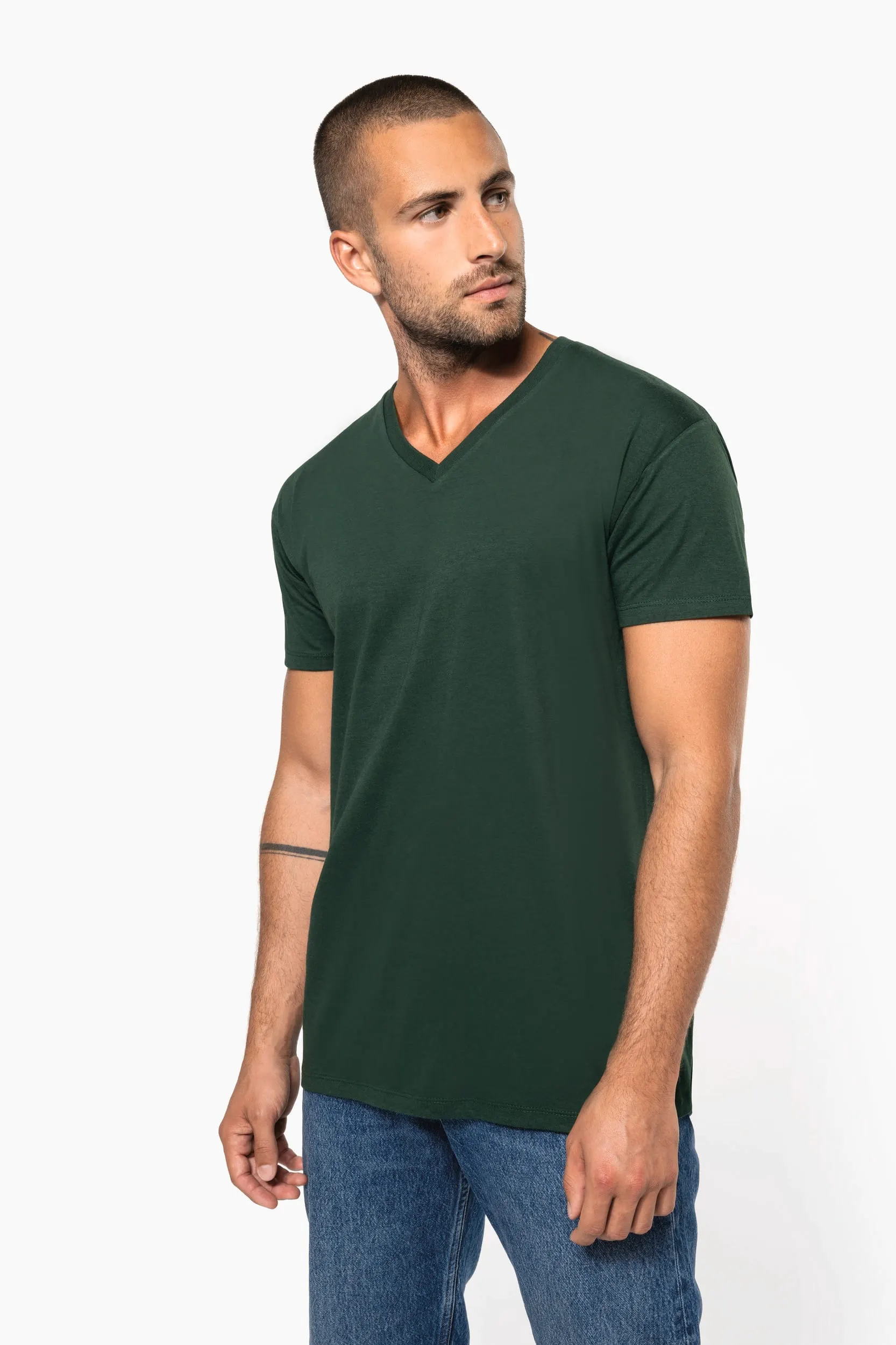 Camiseta BIO150 cuello de pico hombre