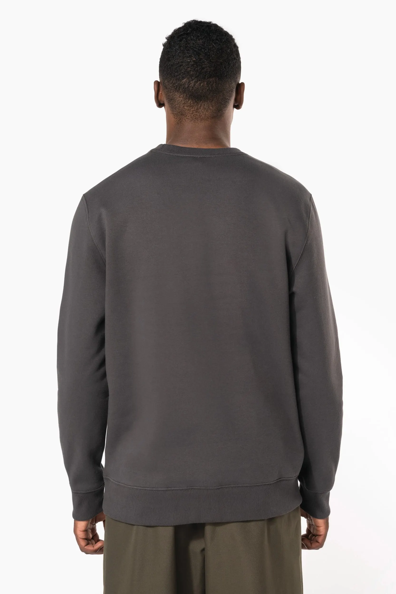Sudadera cuello redondo