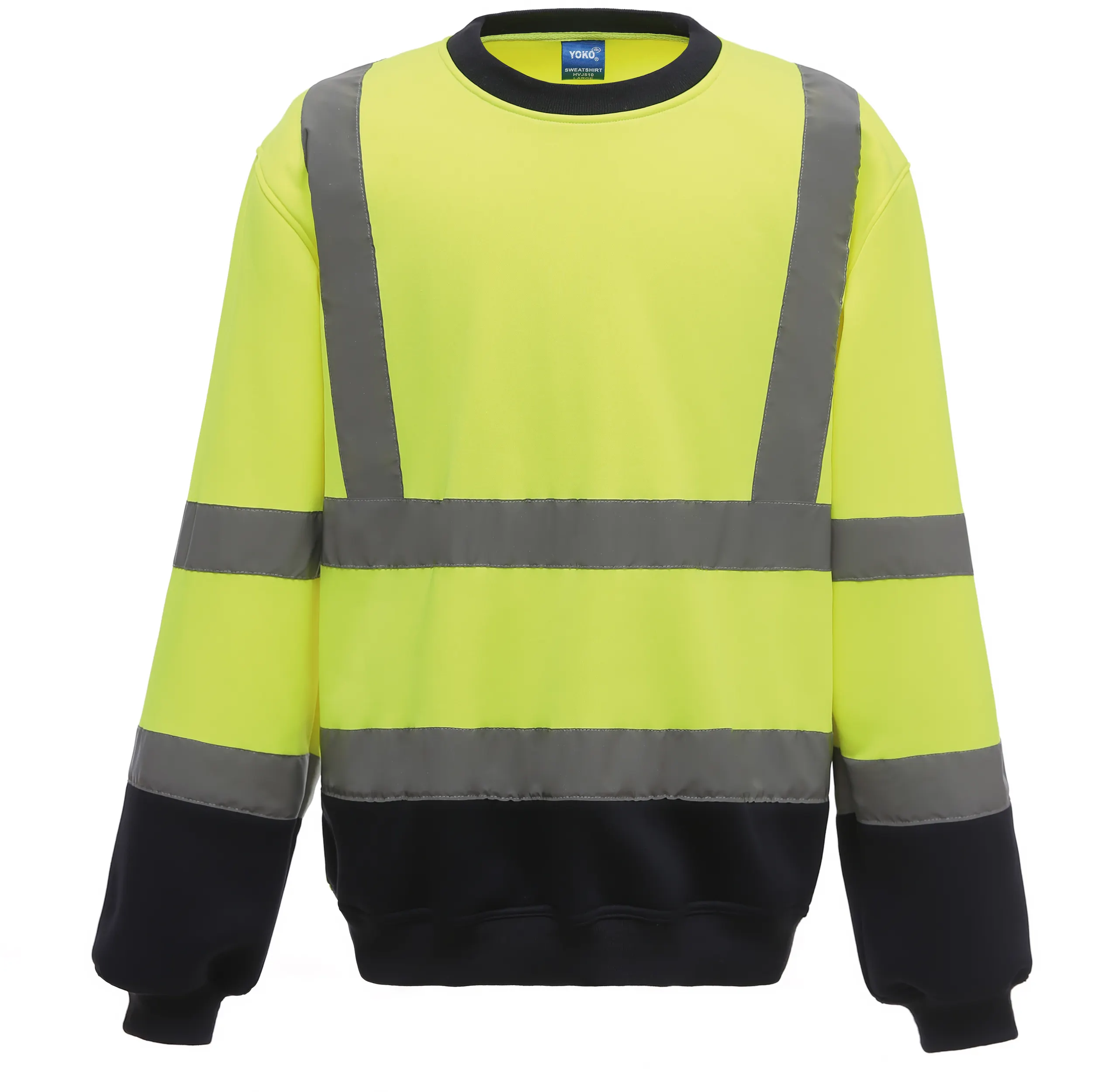 Sudadera Alta Visibilidad cuello redondo