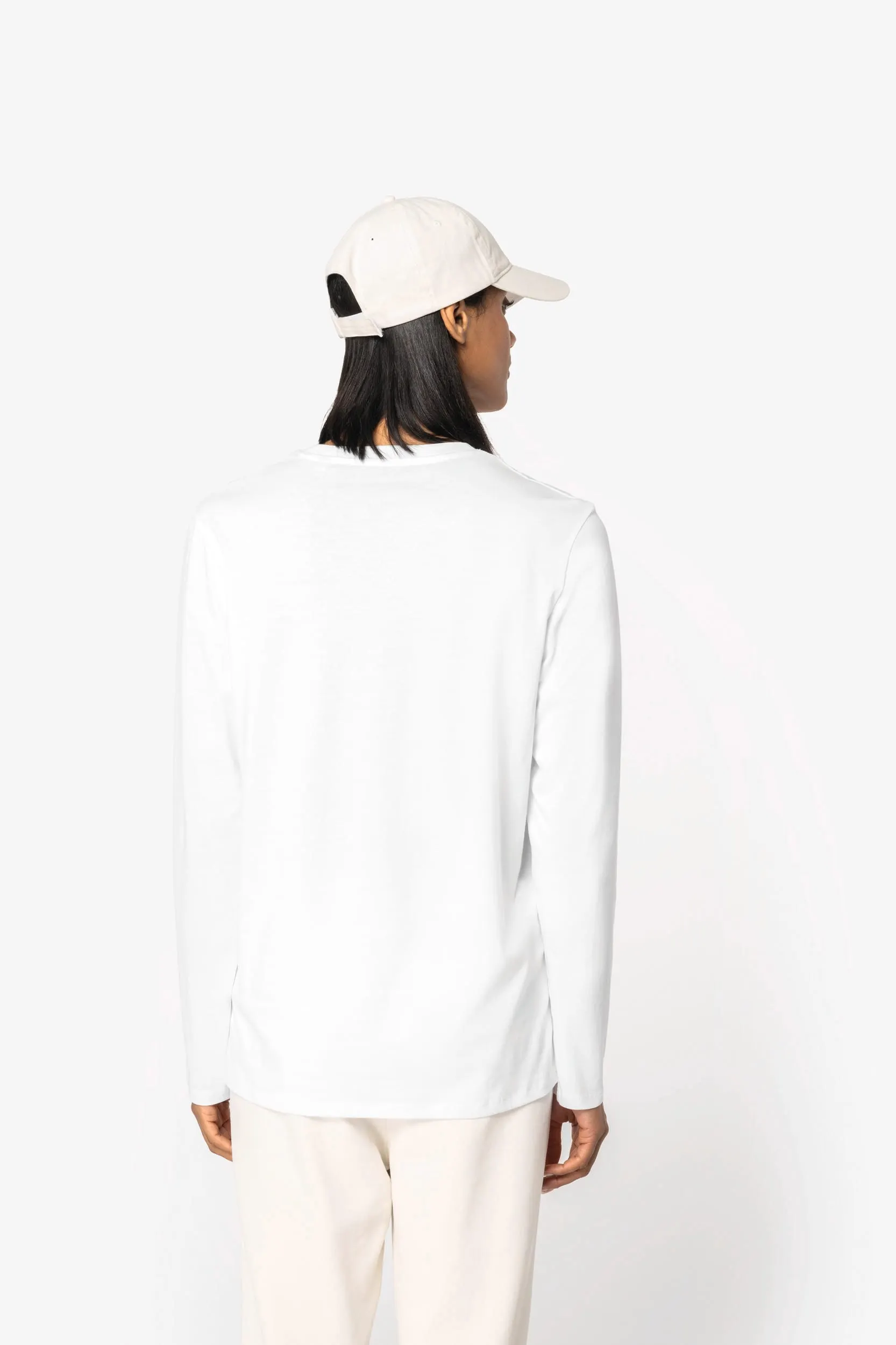 Camiseta ecorresponsable manga larga unisex