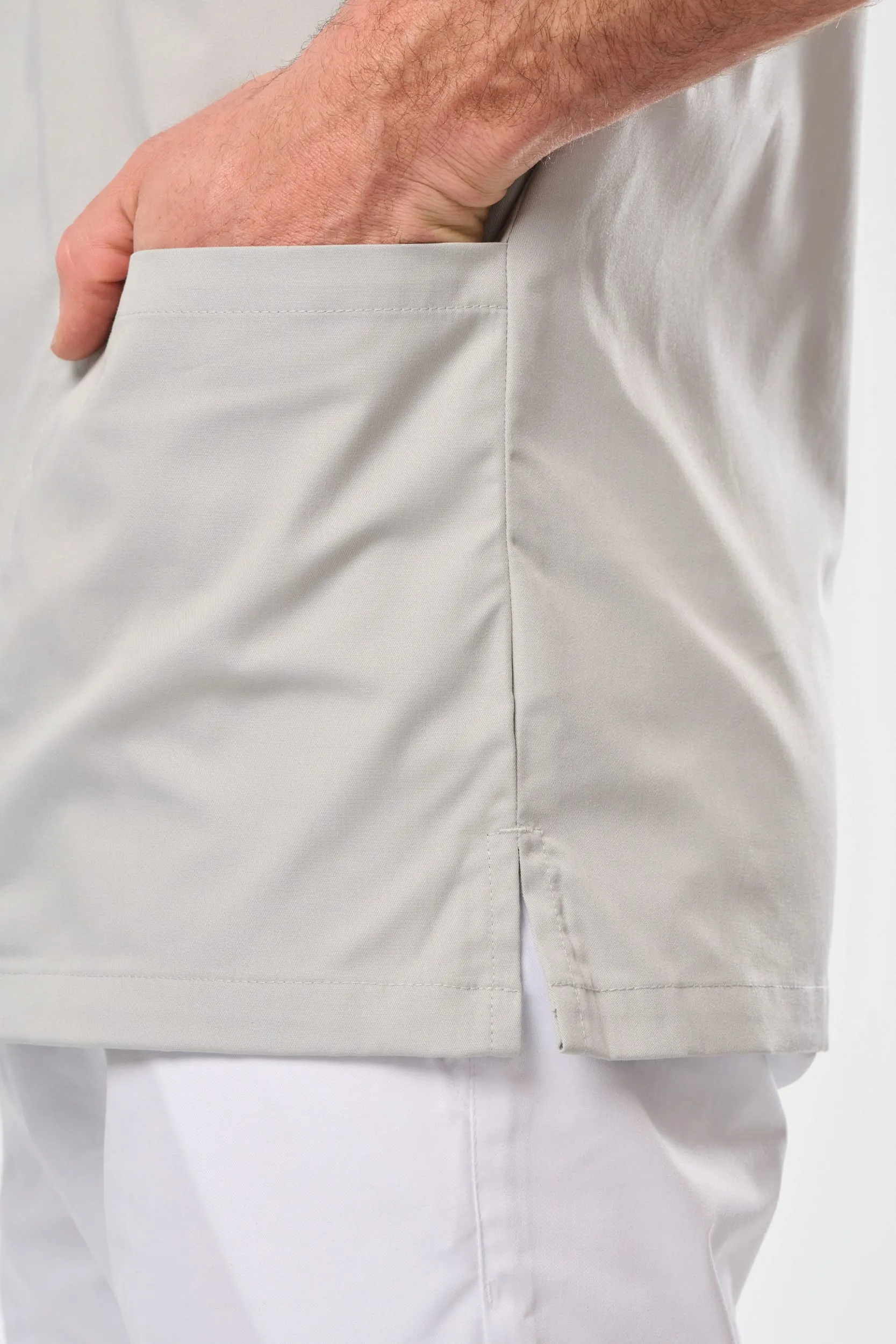 Casaca polialgodón manga corta – Unisex