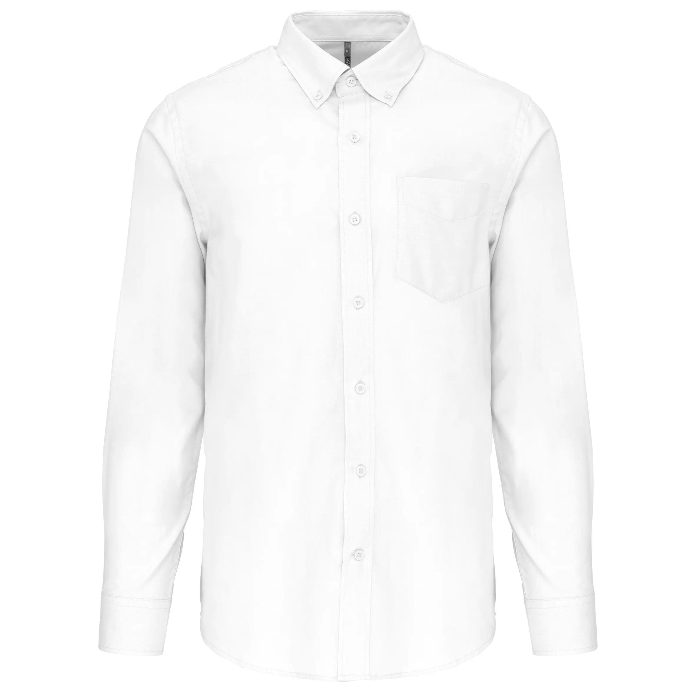 Camisa oxford manga larga hombre