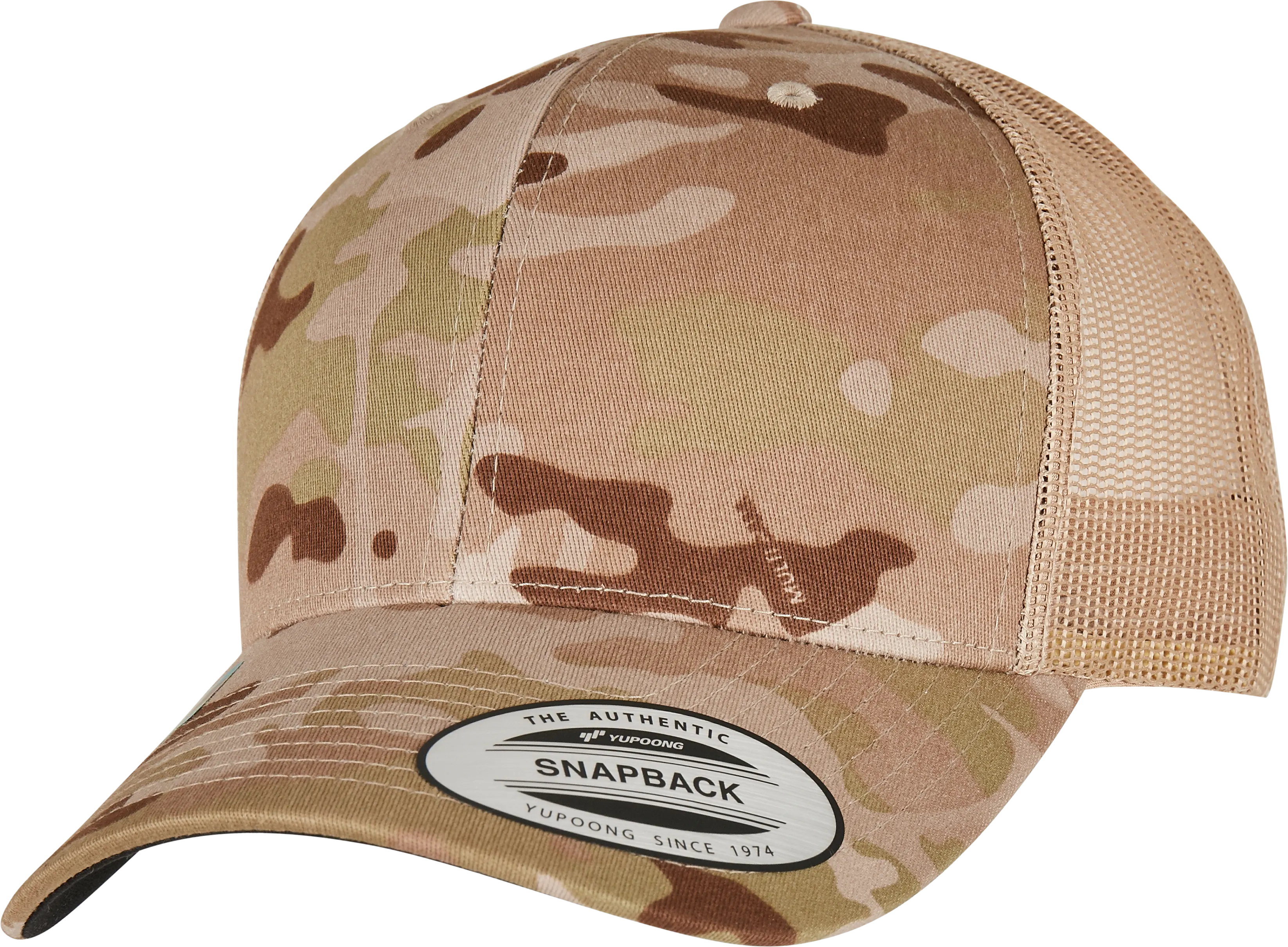 Gorra trucker retro multicam<br/>