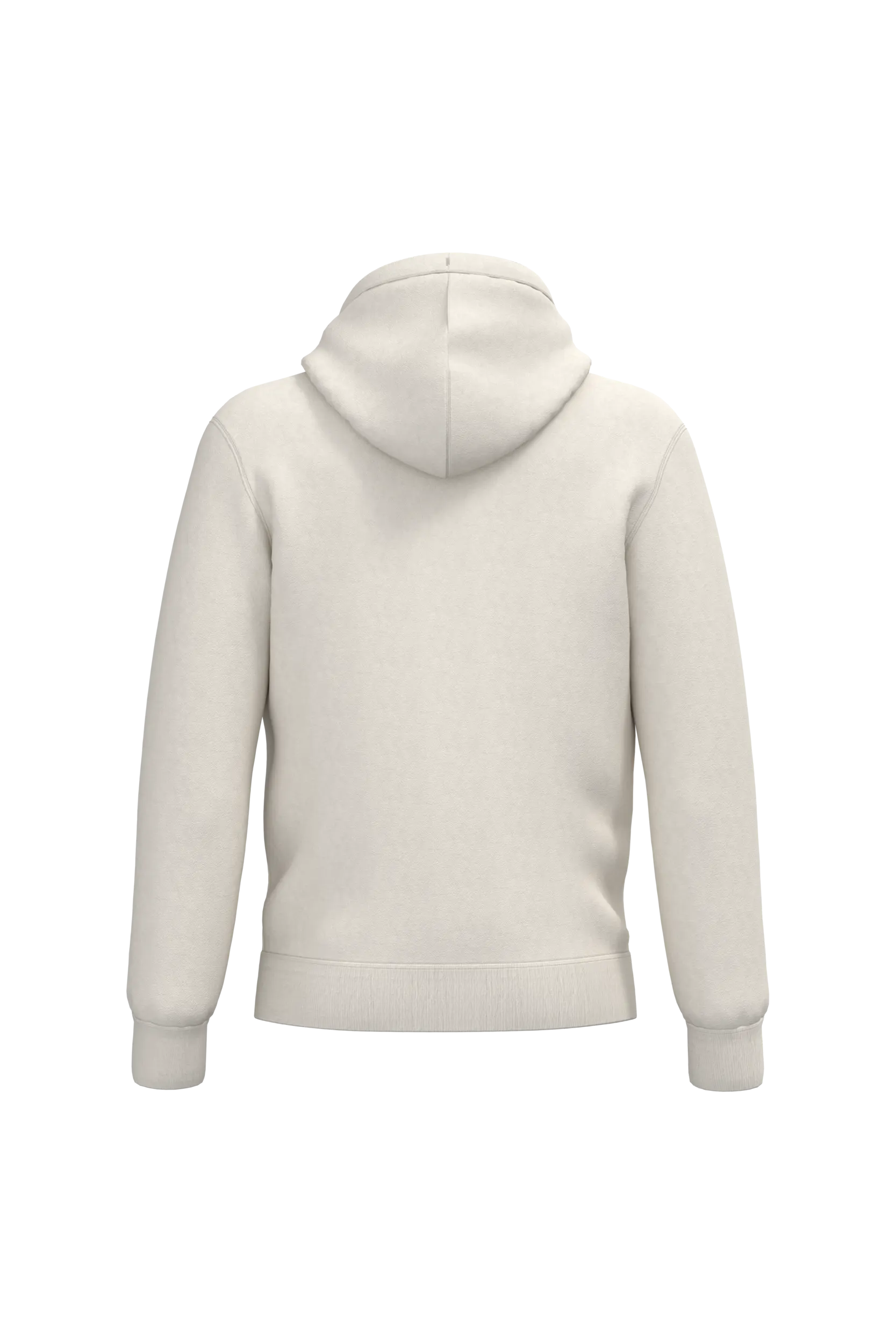 Sudadera ecorresponsable con cremallera y forro de sherpa unisex