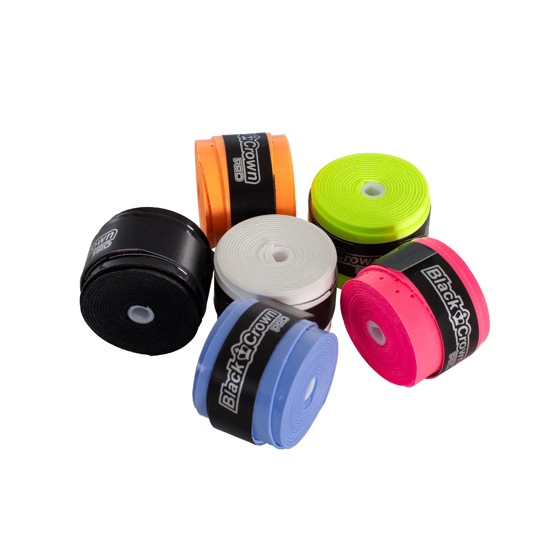 TARRO 60 OVERGRIPS BLACK CROWN PERFORADOS MULTICOLOR