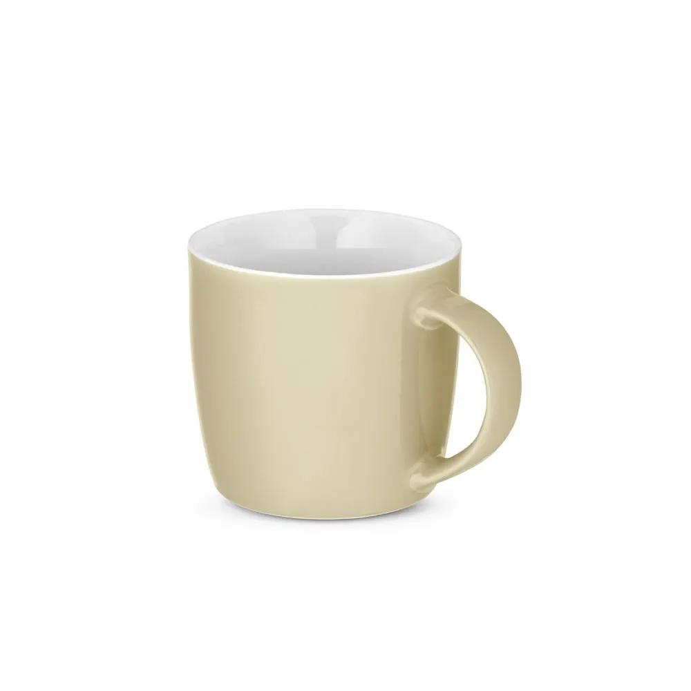COMANDER. Taza de cerámica con acabado brillante, 370 ml