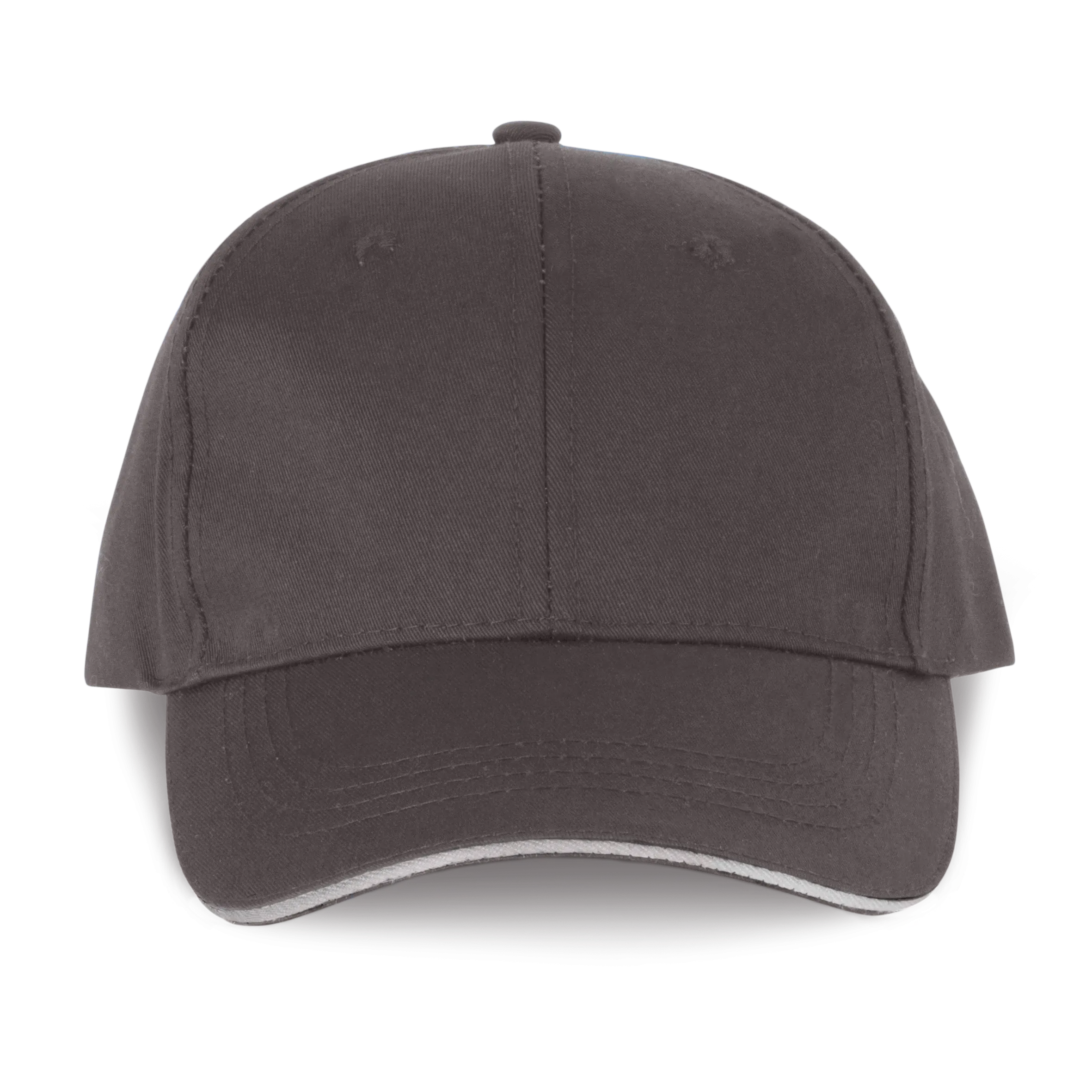 Gorra sandwich contrastado 6 paneles