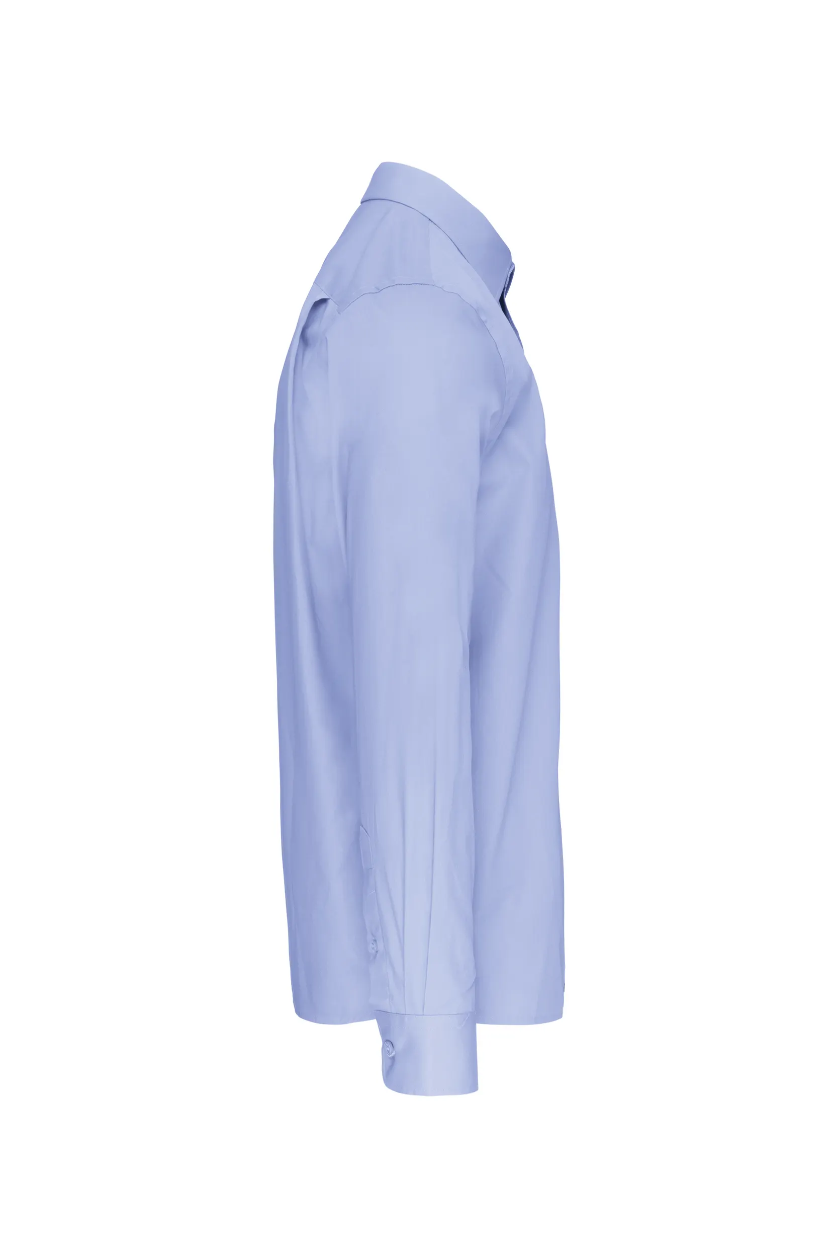 Camisa popelina manga larga hombre