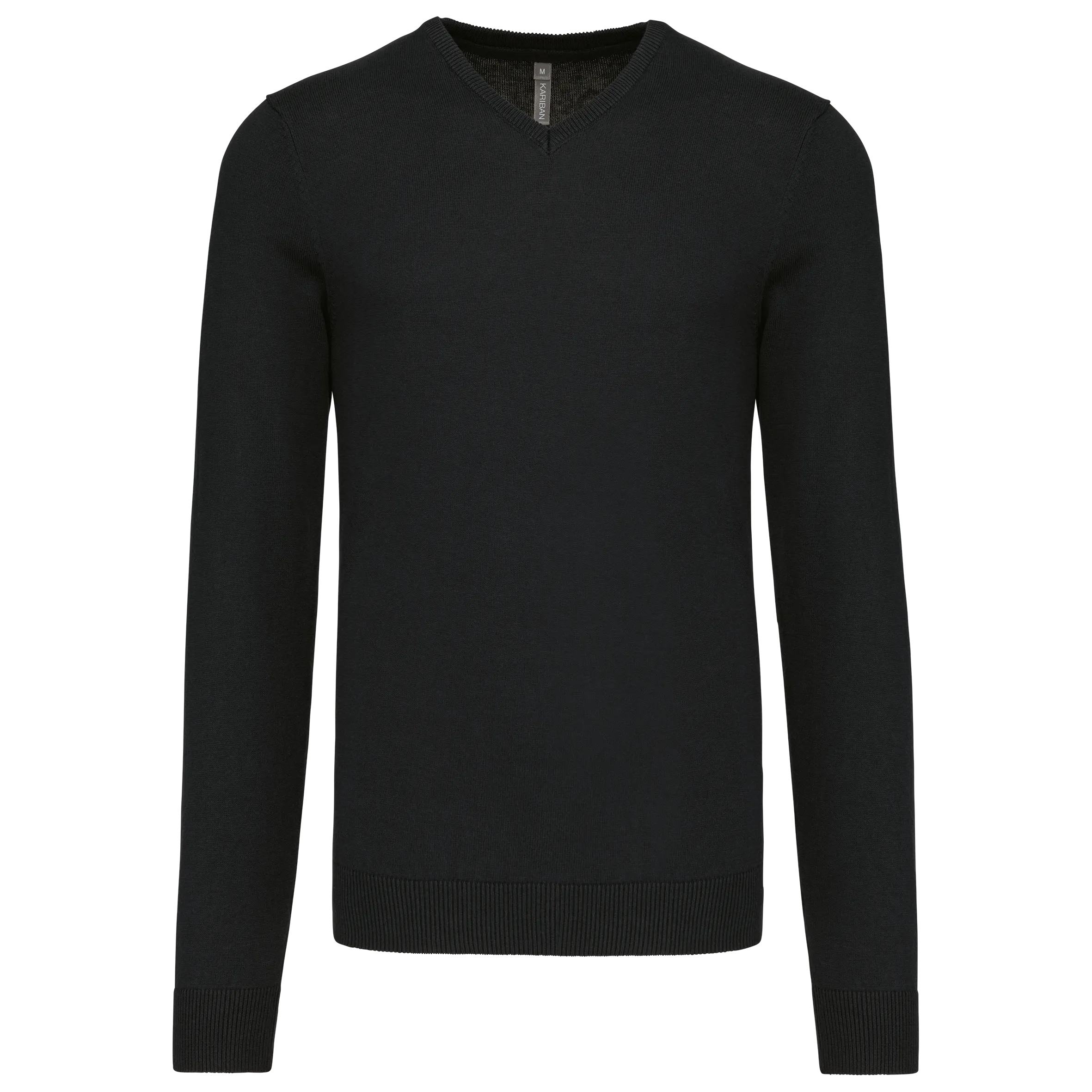 Jersey cuello de pico hombre