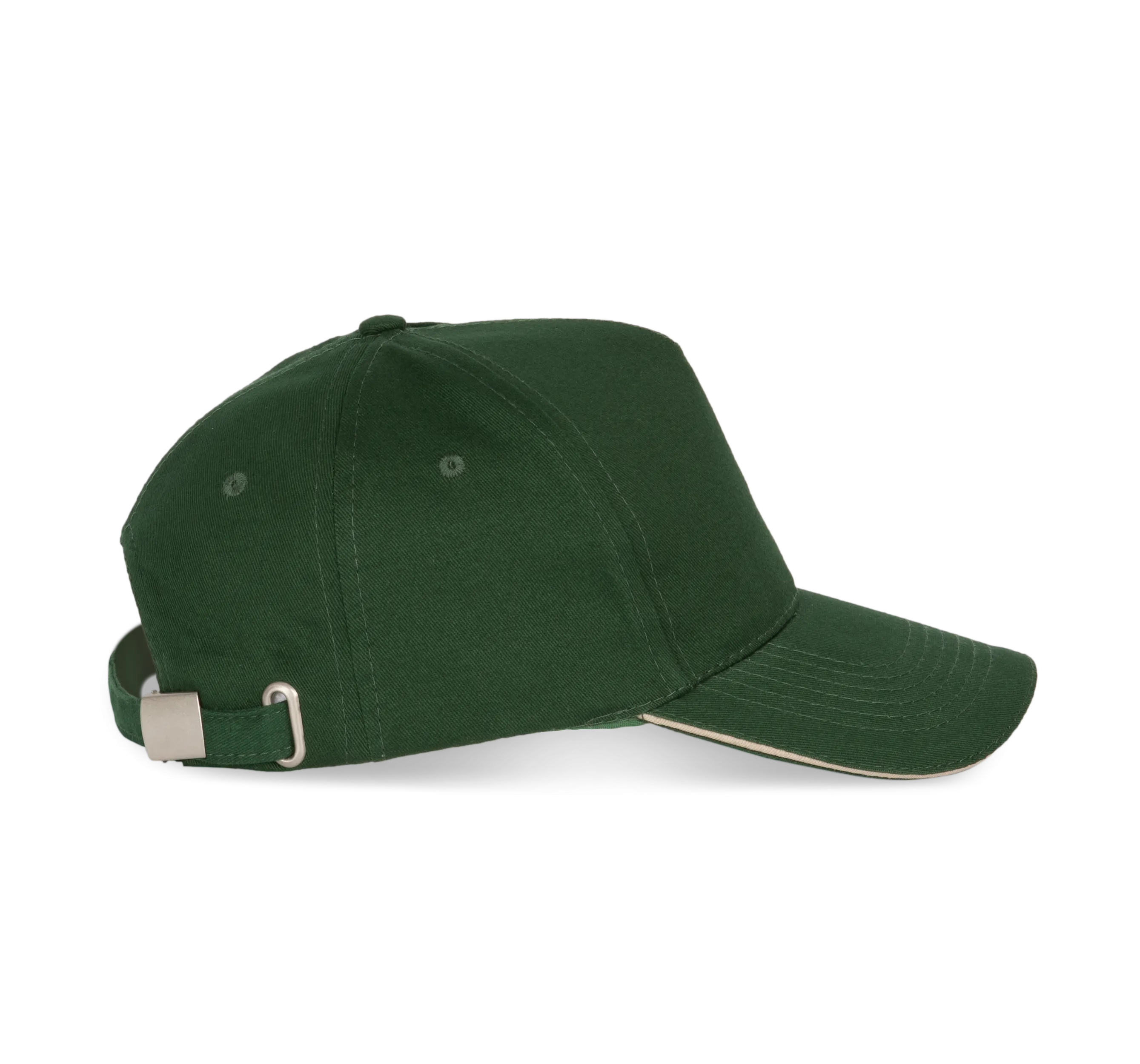 Gorra con sandwich contrastado 5 paneles