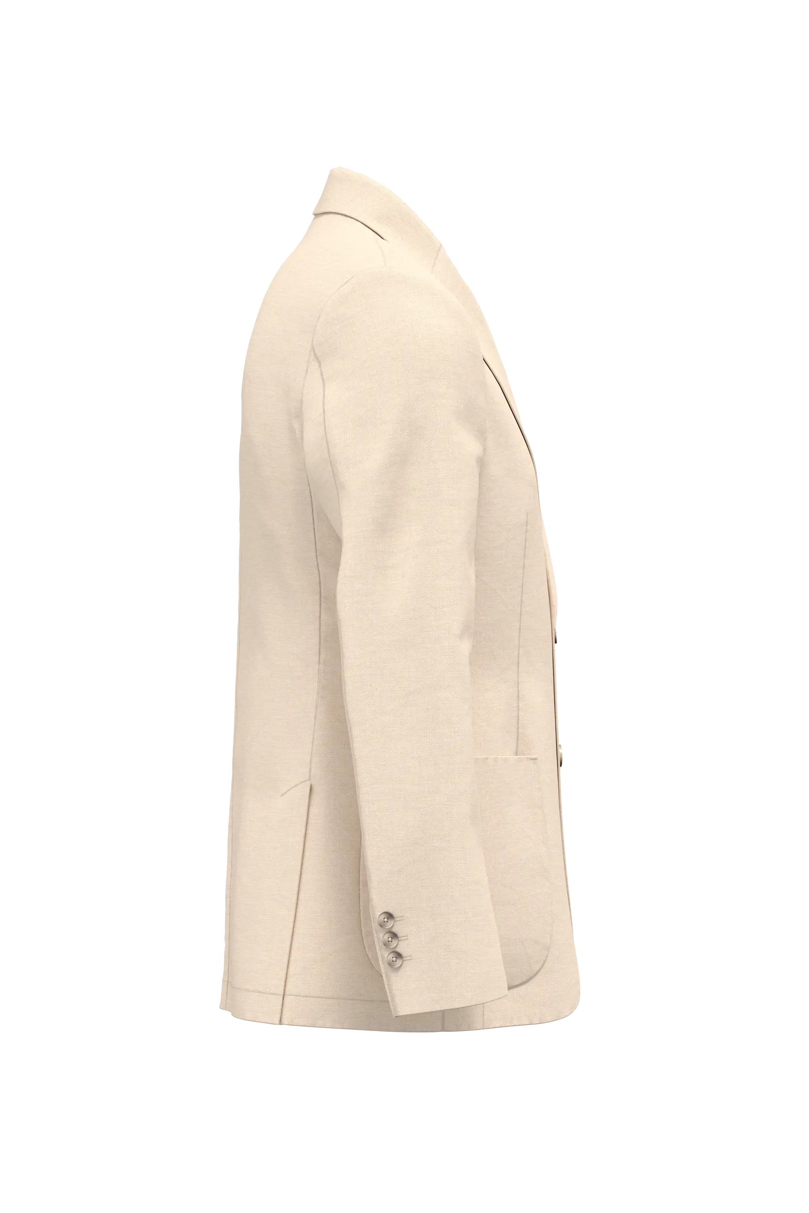 Blazer efecto lavado de lino hombre