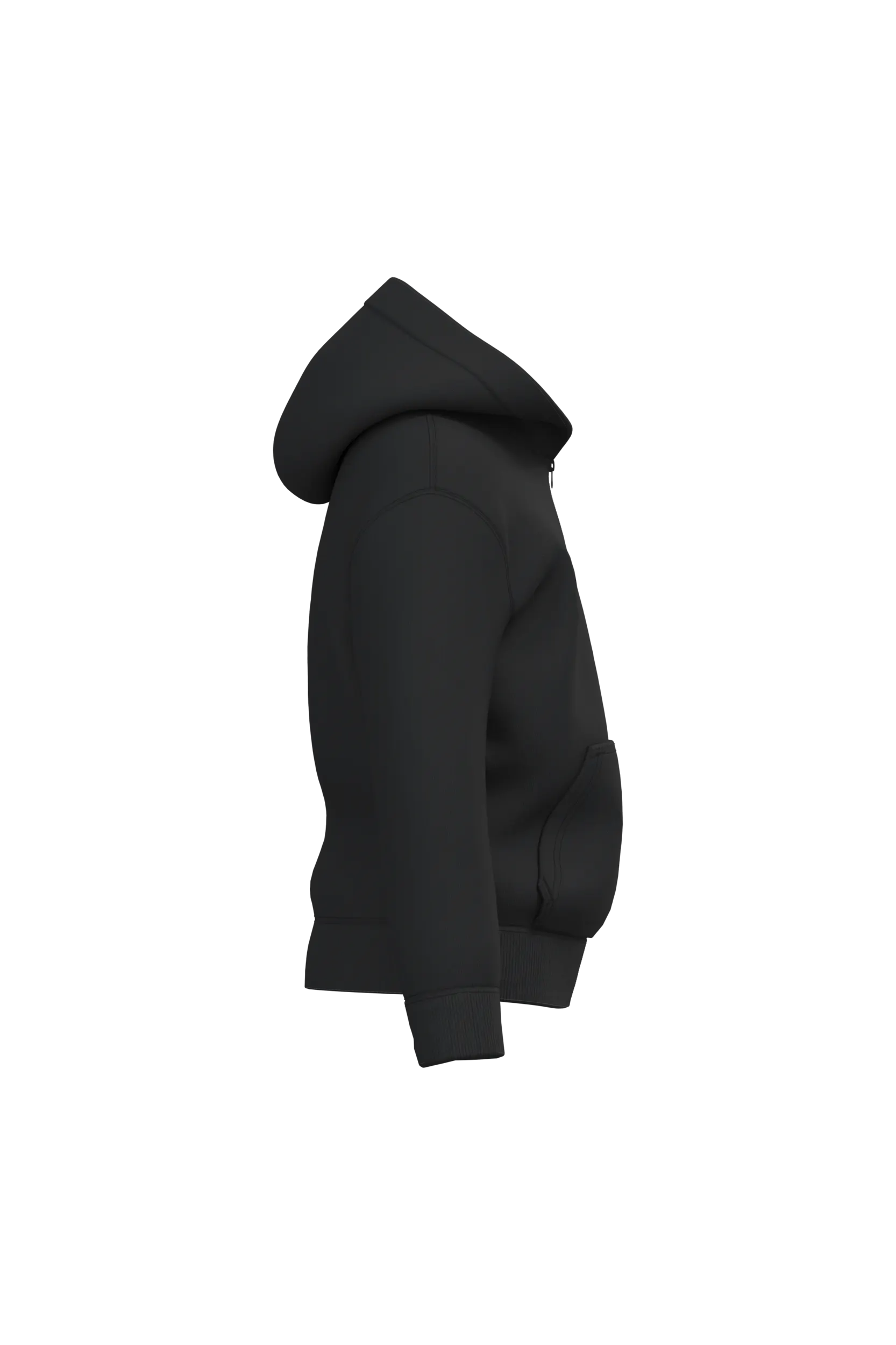 Sudadera reciclada con cremallera y capucha infantil