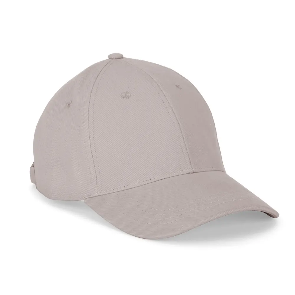 NATHAN. Gorra 100% algodón (260 g/m²) con 6 paneles