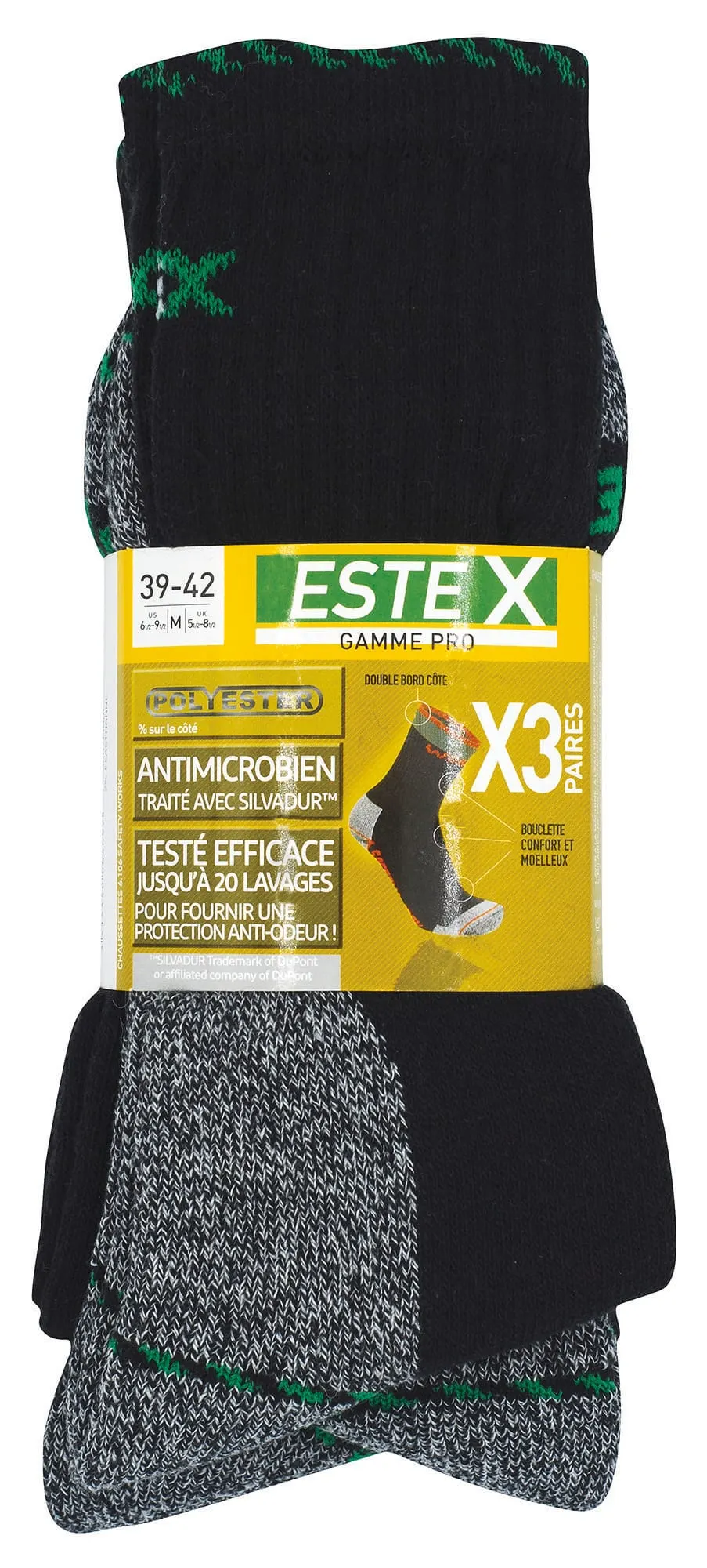 Pack - 3 pares de calcetines SAFETY WORK