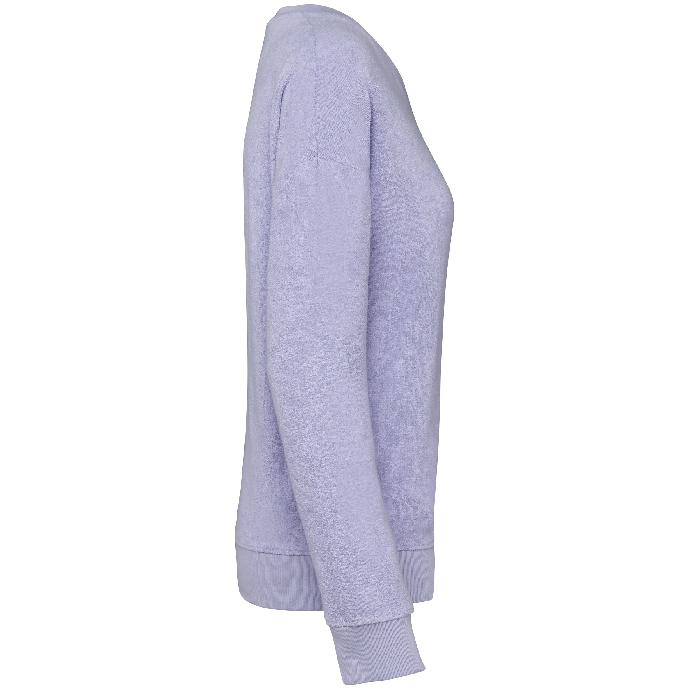 Sudadera ecorresponsable de rizo mujer
