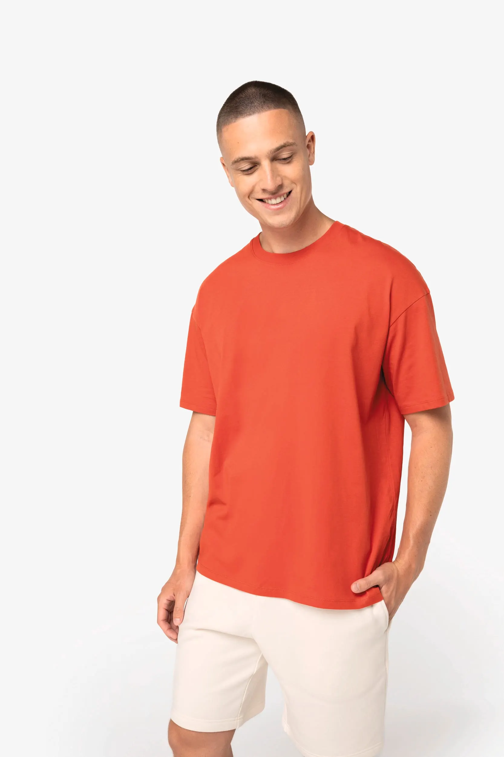 Camiseta ecorresponsable oversize hombre
