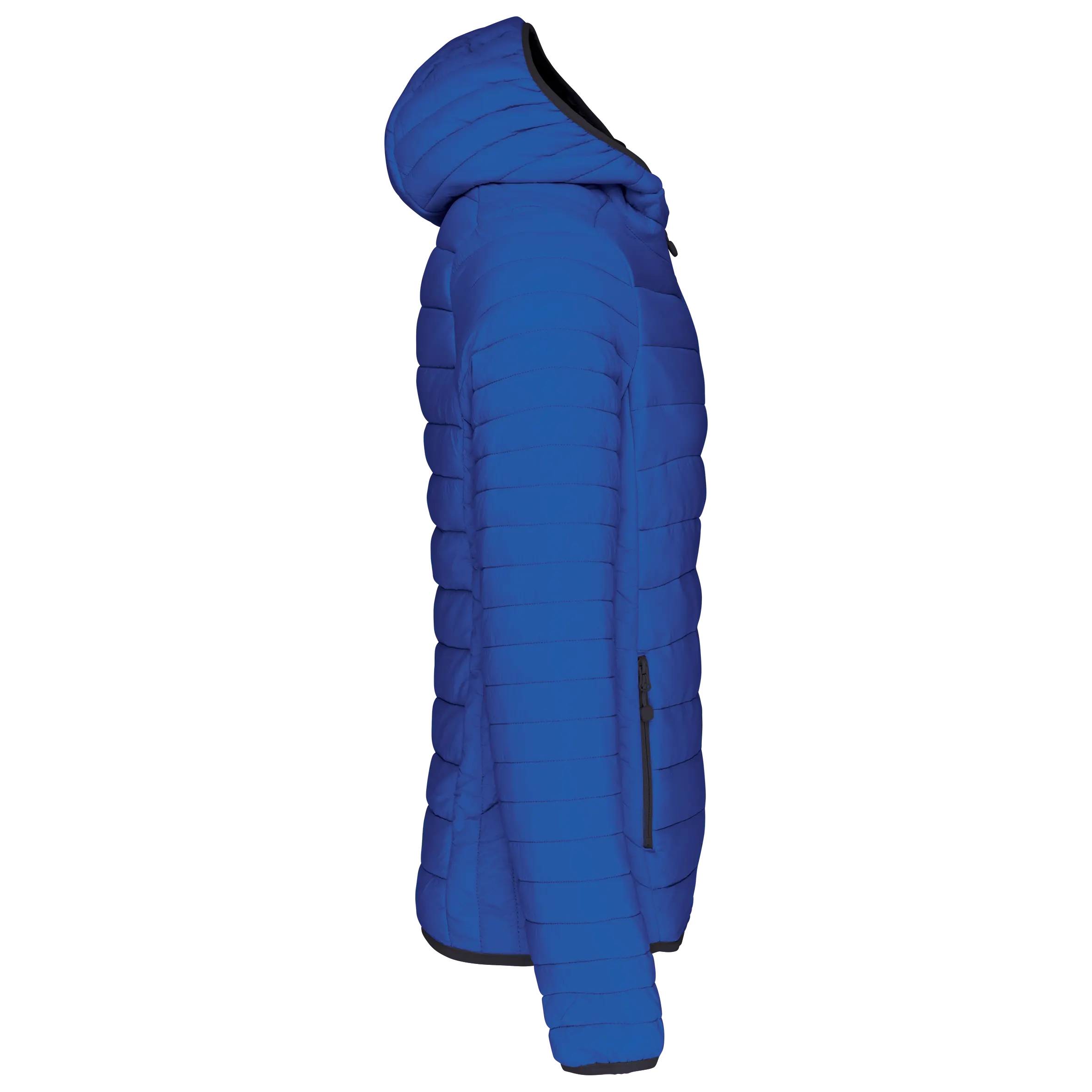 Chaqueta acolchada y ligera con capucha hombre