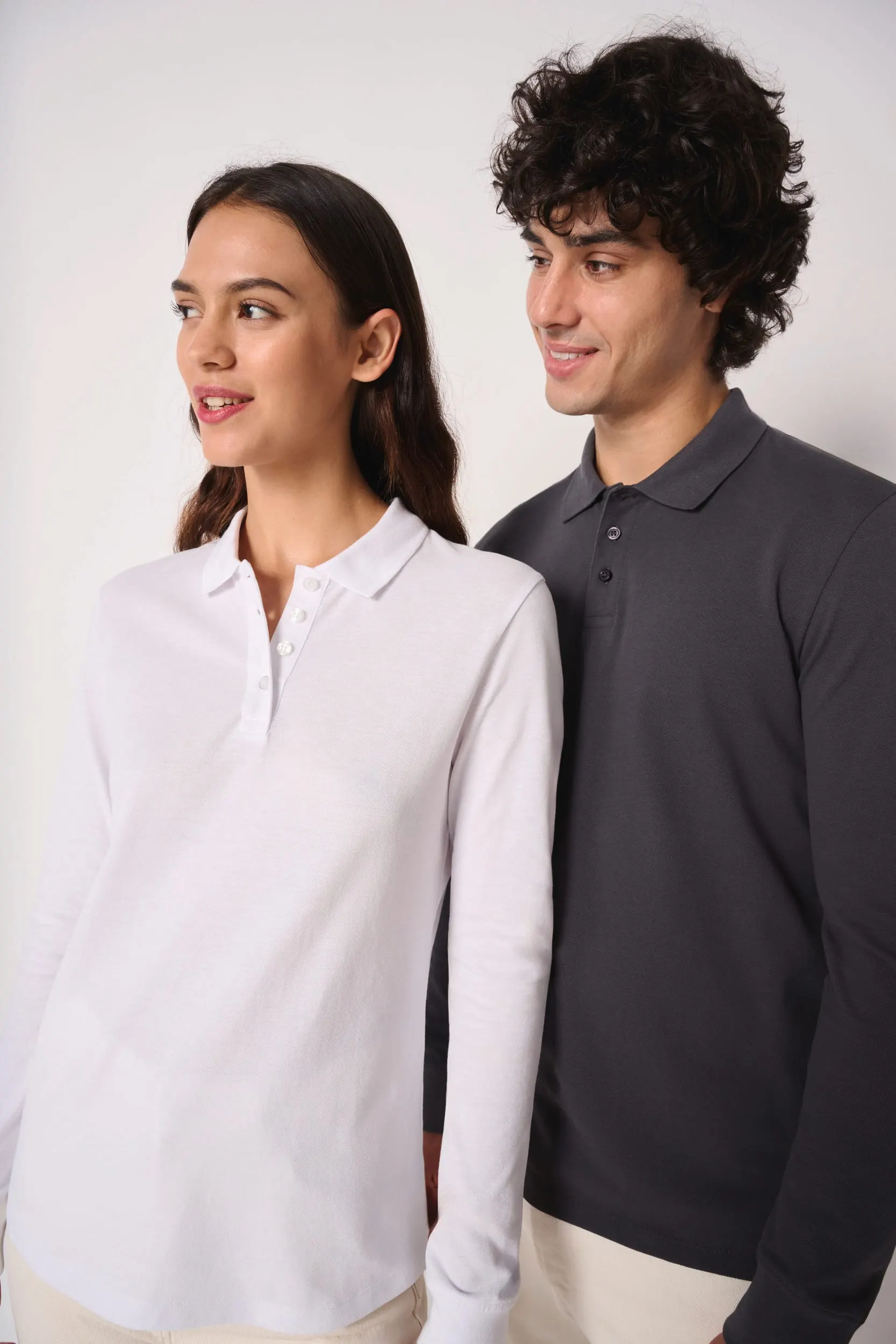 Polo punto piqué LSL hombre