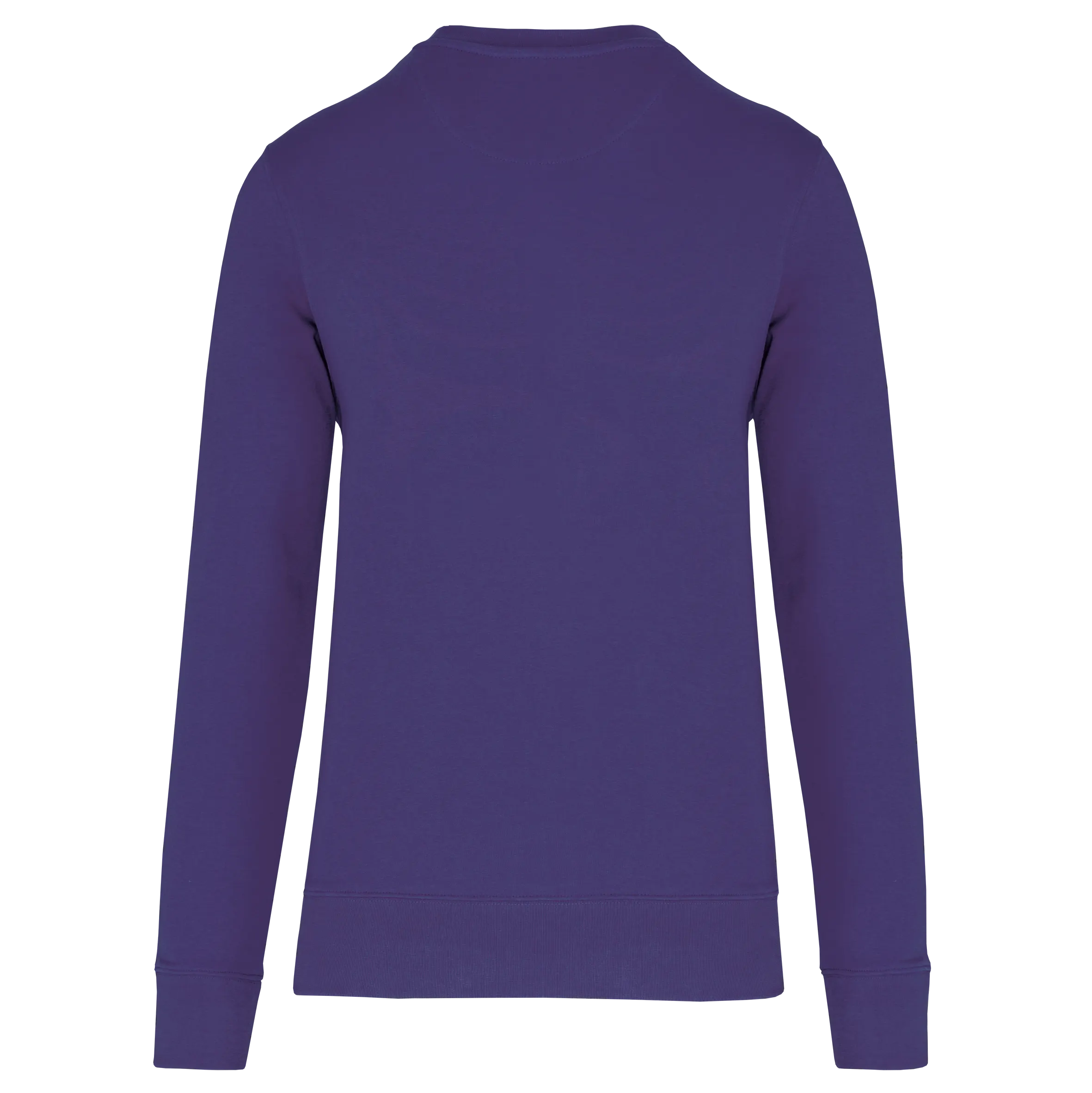 Sudadera ecorresponsable de cuello redondo unisex