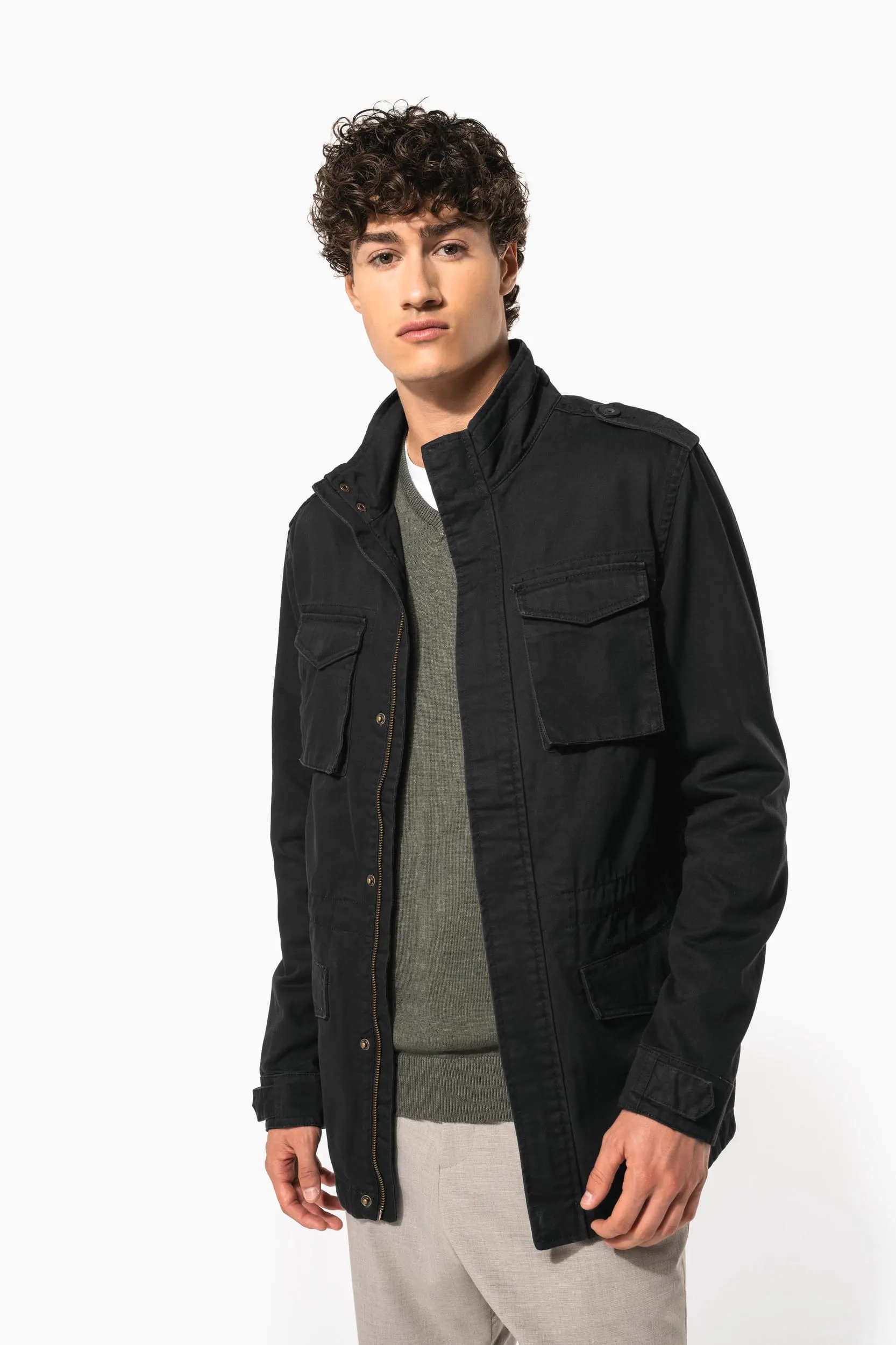 Chaqueta safari hombre
