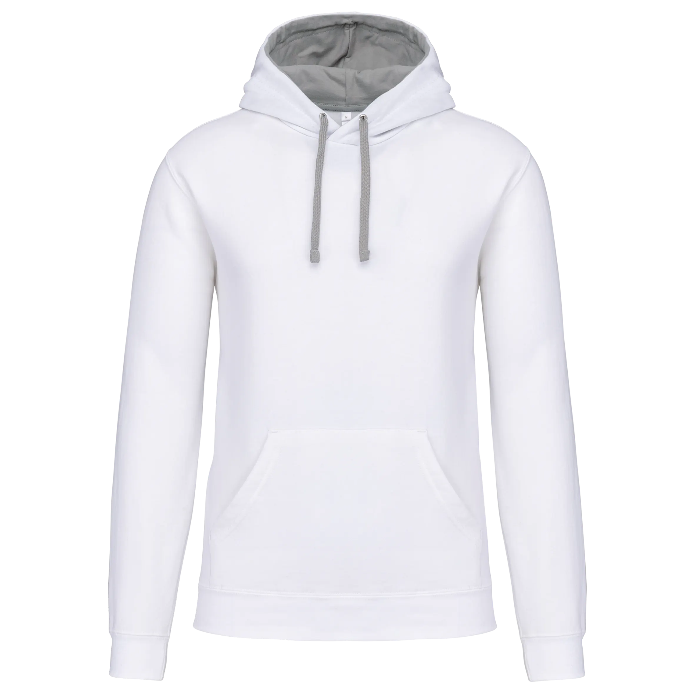 Sudadera capucha contrastada hombre
