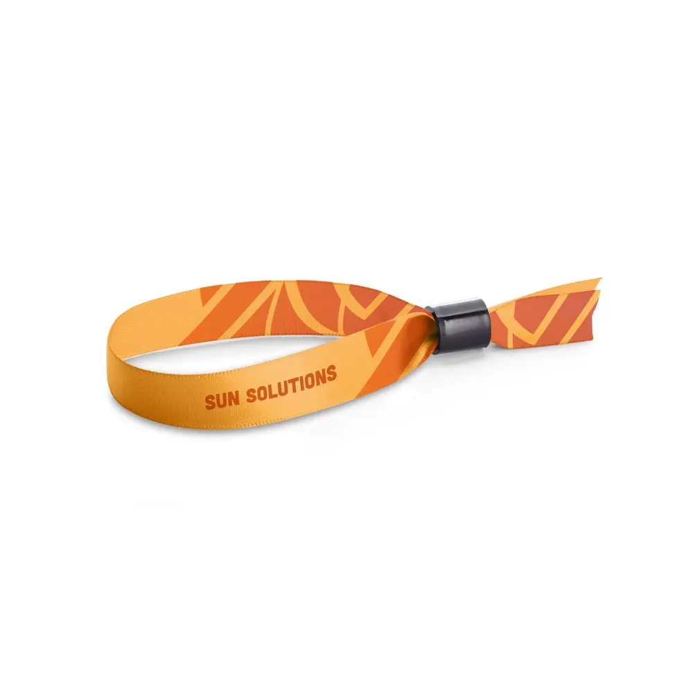 HOBART. SET Lanyard SUBLIMACIÓN Slim II (15 mm) pulsera de poliéster con cierre de seguridad