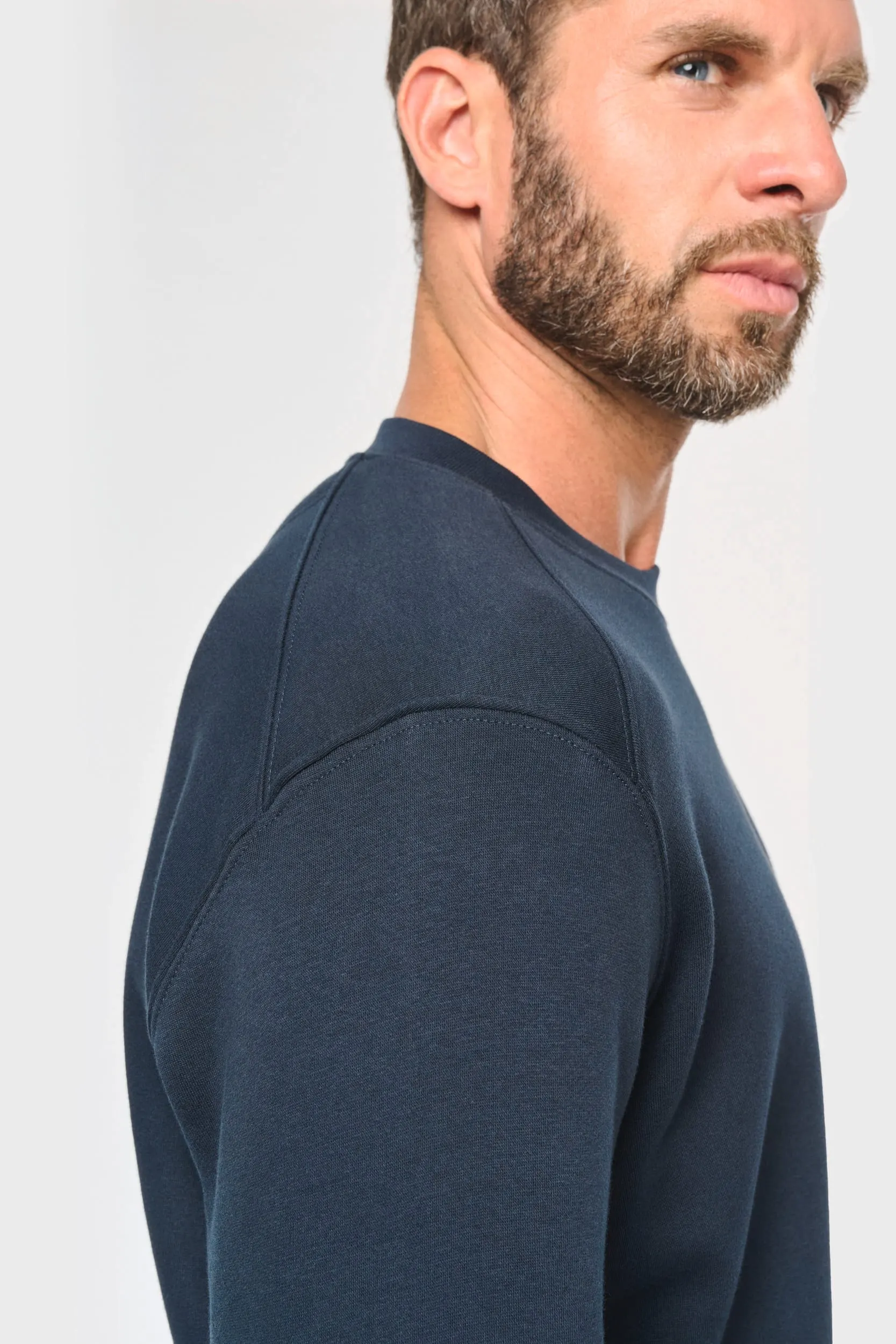 Sudadera manga montada