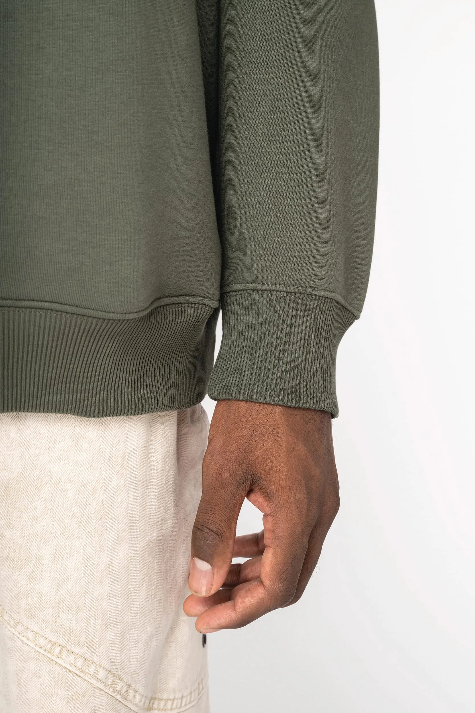 Sudadera ecorresponsable con capucha oversize unisex