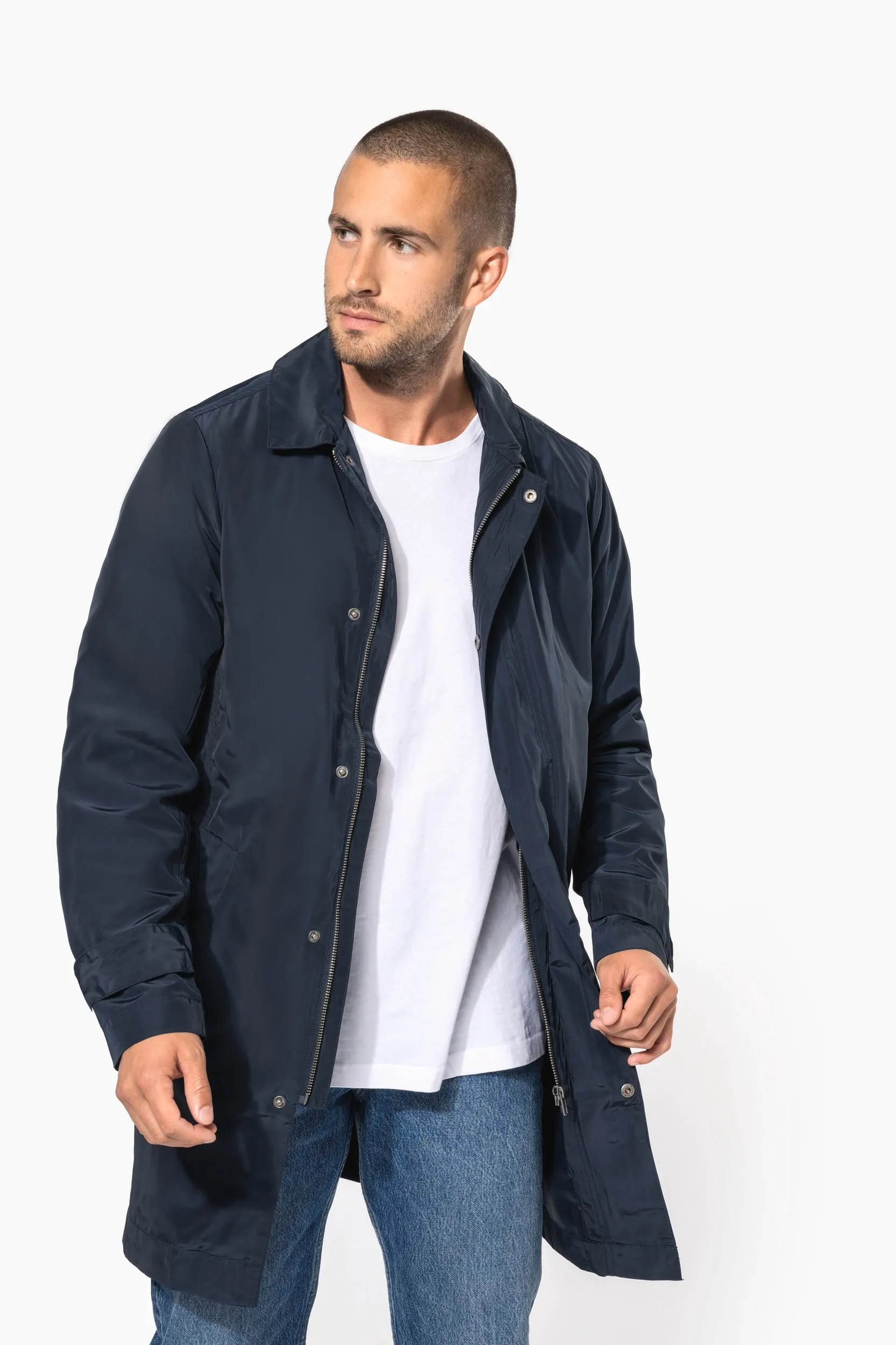 Gabardina ligera para hombre