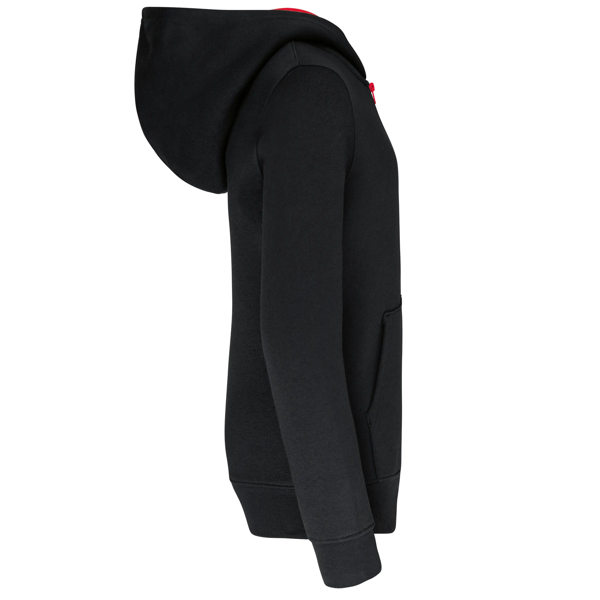 Sudadera capucha y cremallera niños