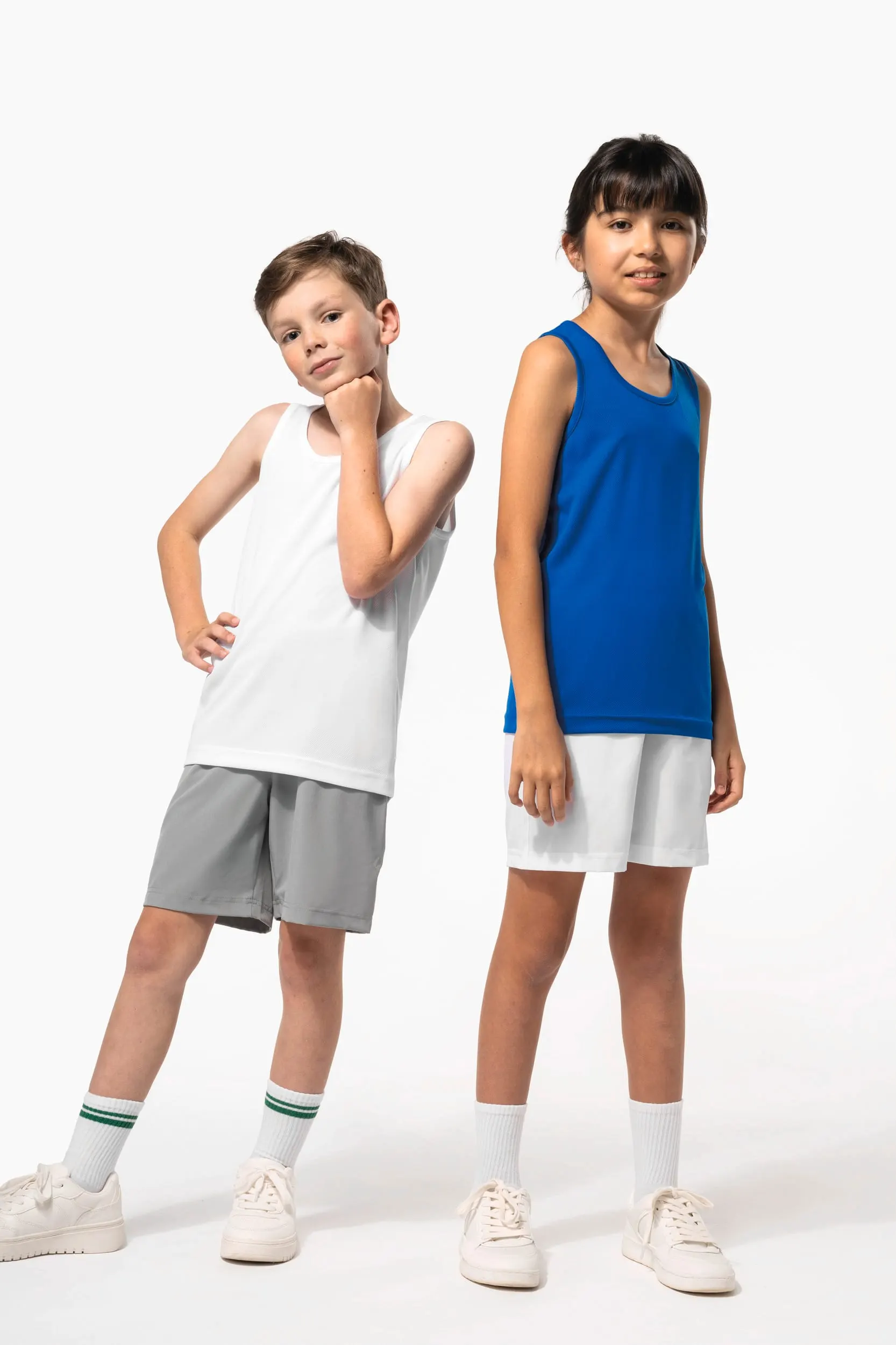 Camiseta de tirantes deportiva infantil<br/>