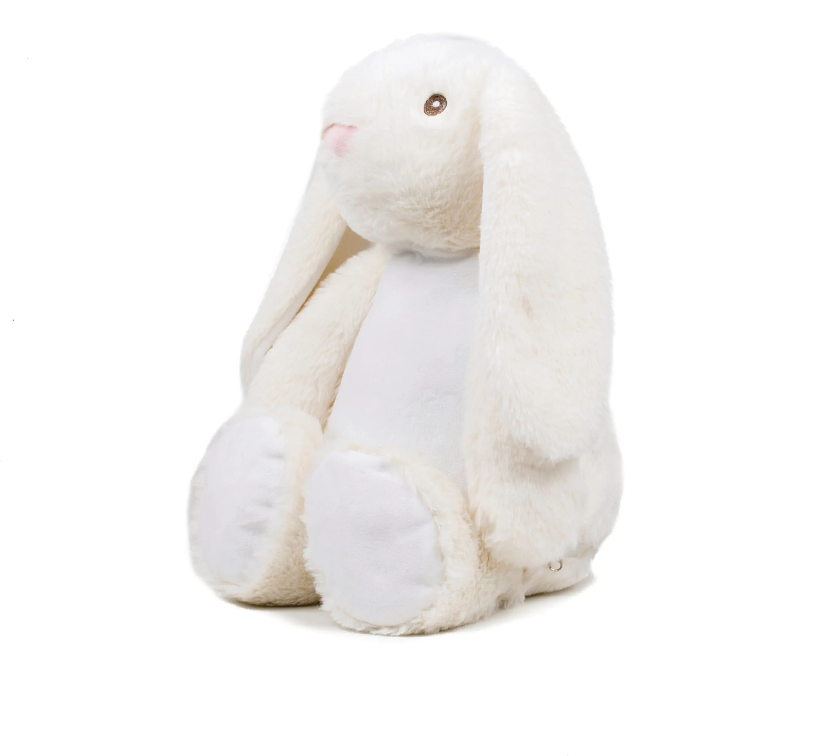 Conejo de peluche con cremallera