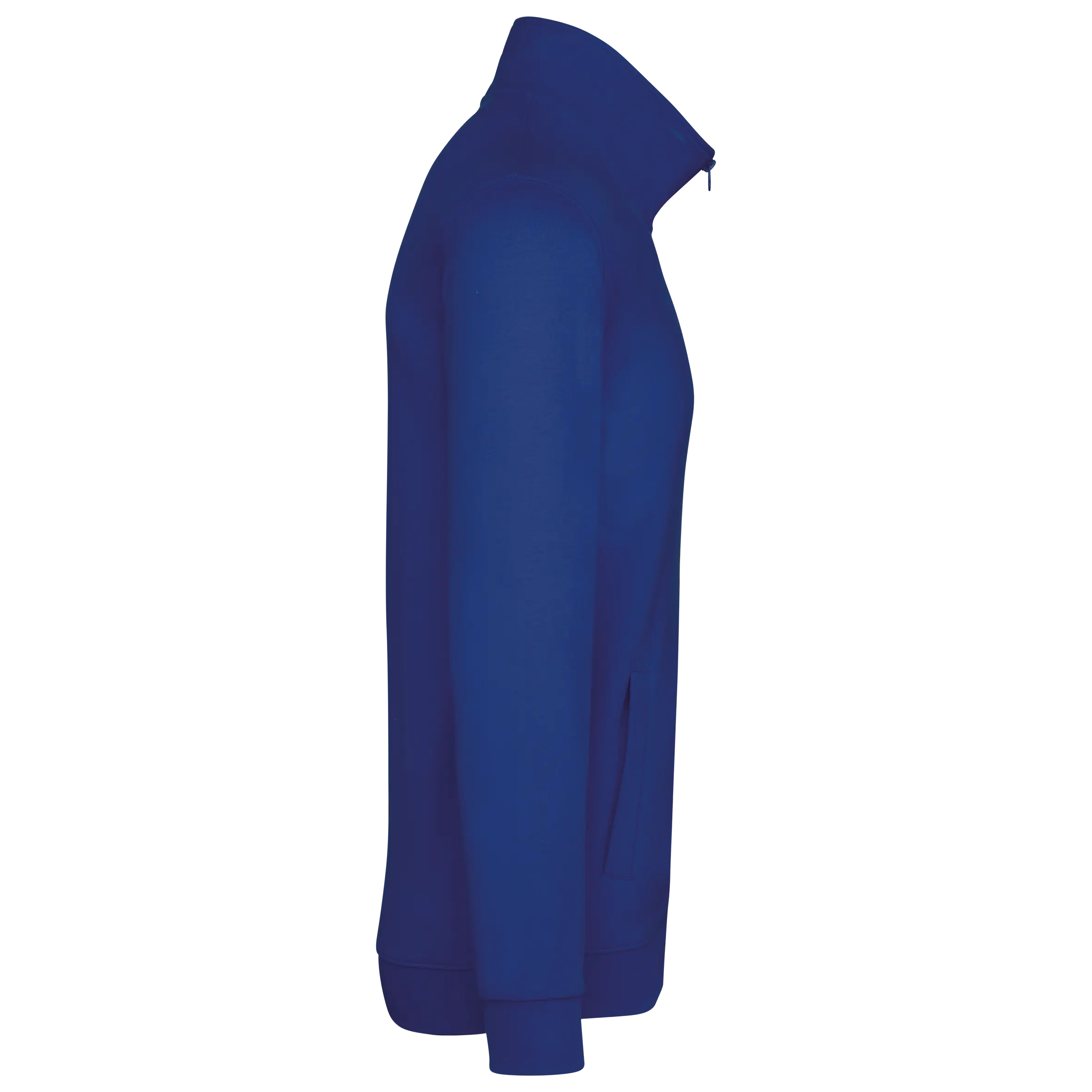 Chaqueta de felpa con cremallera