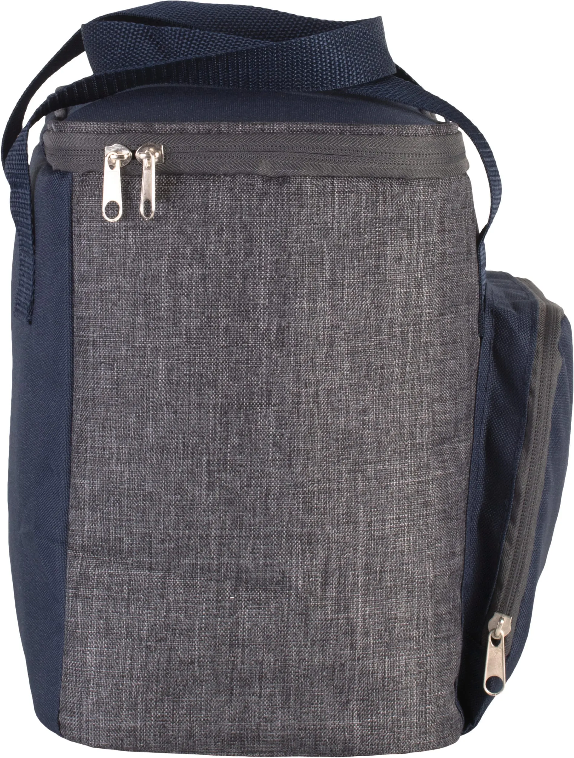 Bolsa isotérmica con bolsillo con cremallera