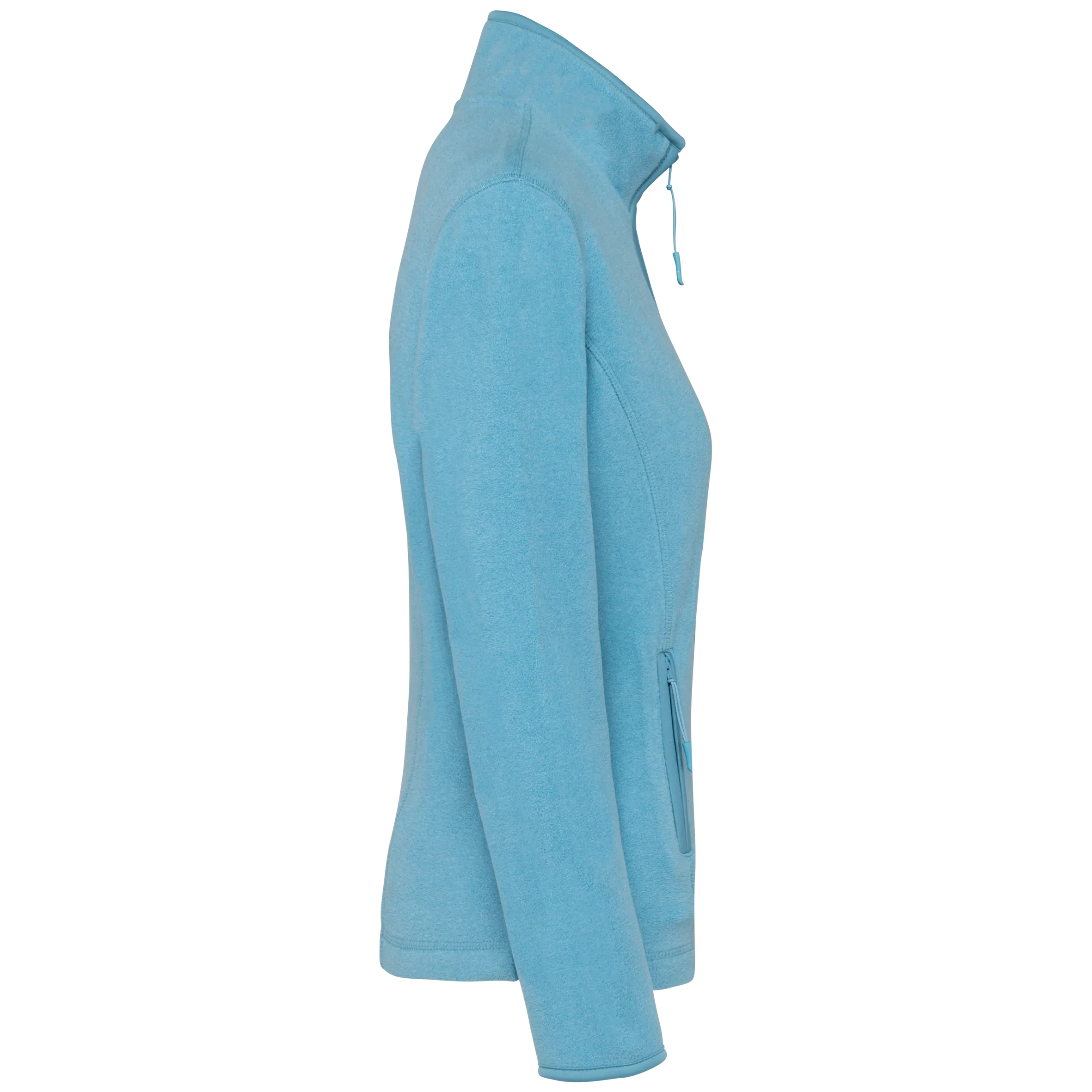 Chaqueta micropolar con cremallera mujer